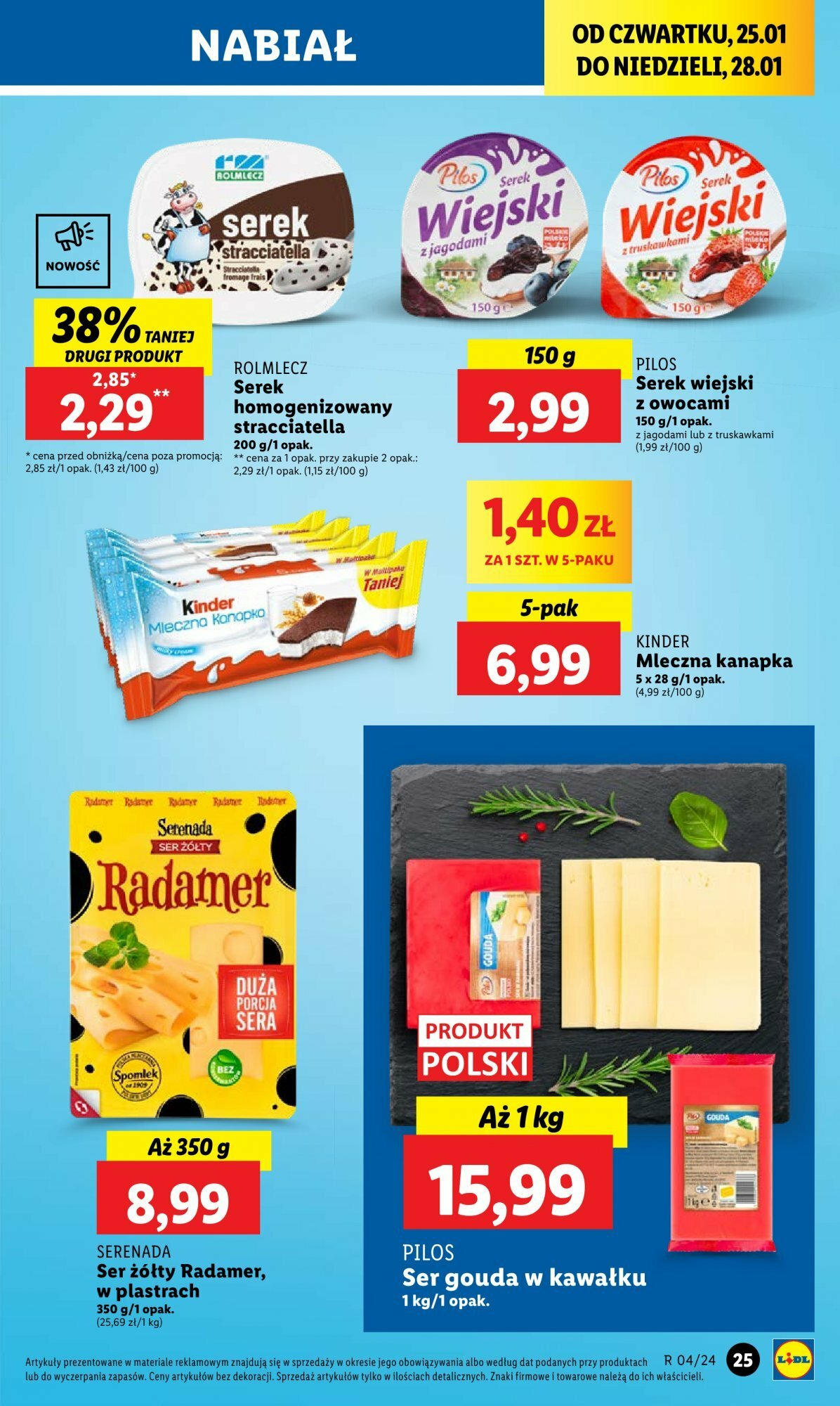 LIDL gazetka ważna od 25.01.2024 do 28.01.2024 strona 24