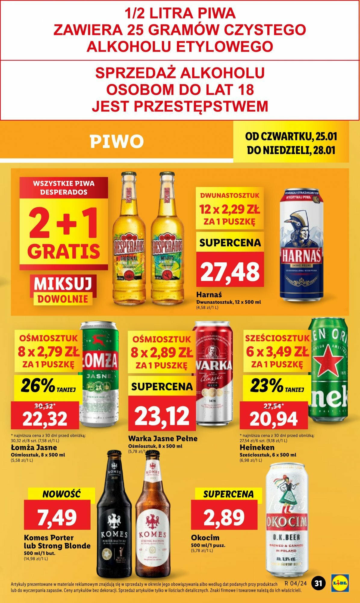 LIDL gazetka ważna od 25.01.2024 do 28.01.2024 strona 30