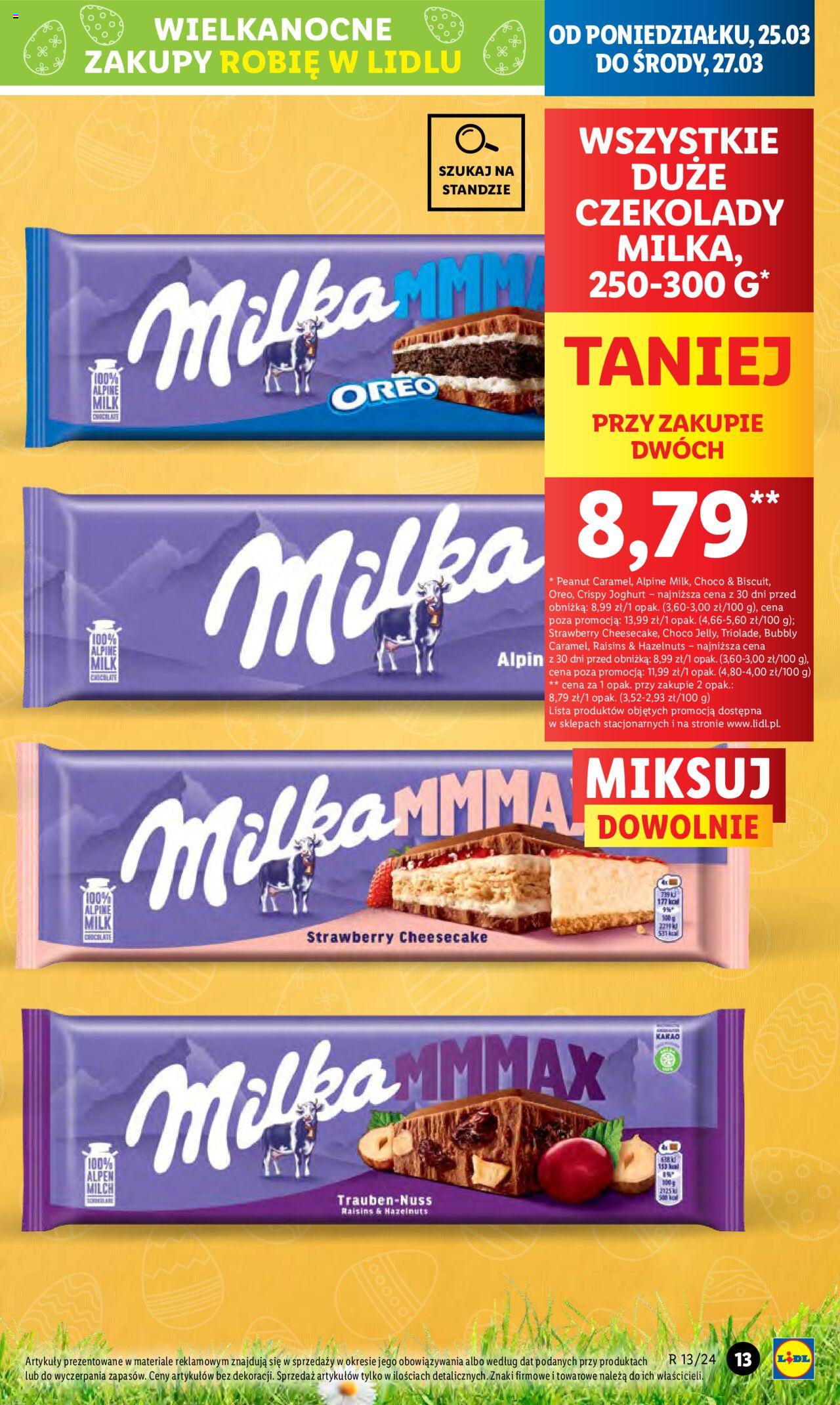 LIDL gazetka ważna od 25.03.2024 do 27.03.2024 strona 13