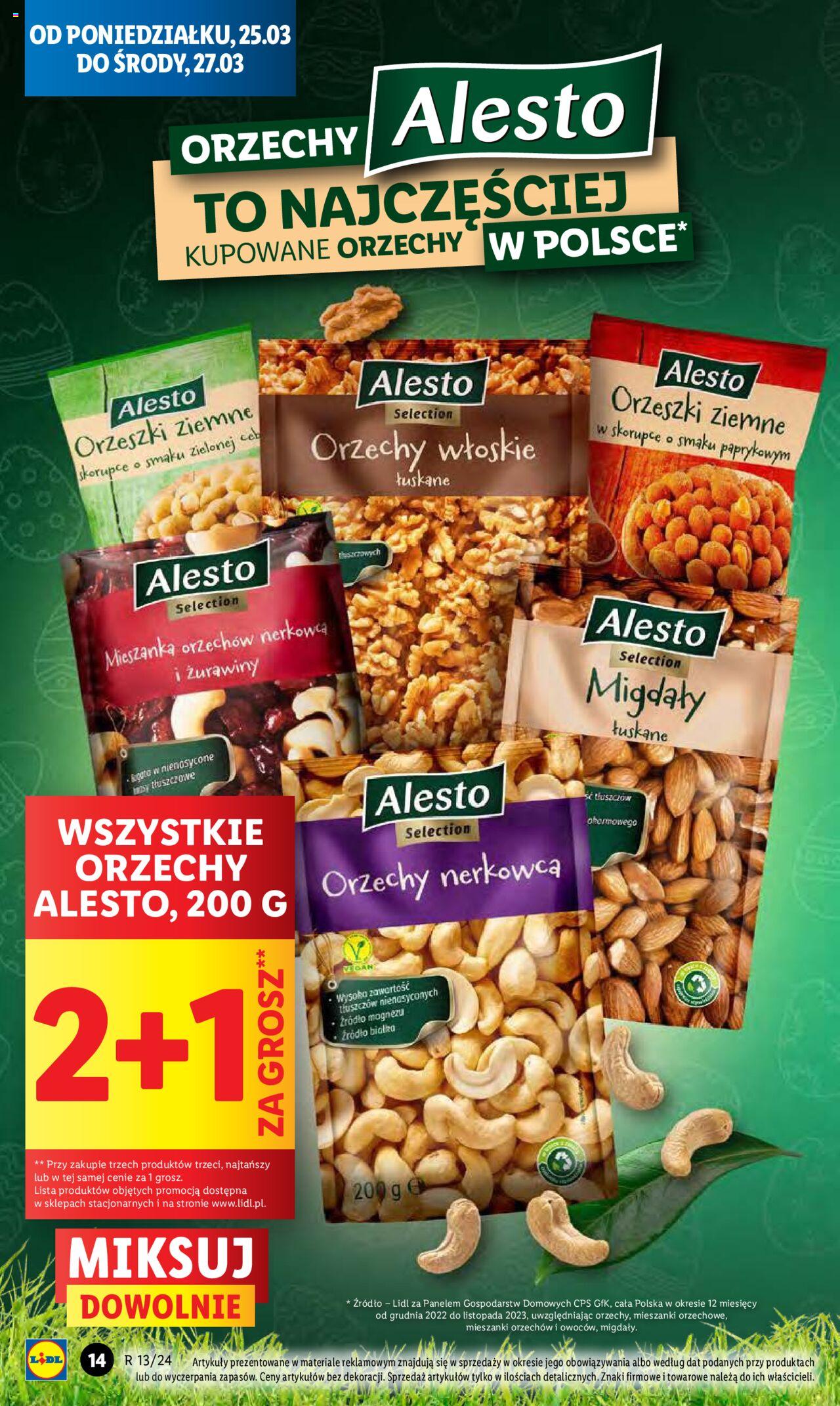 LIDL gazetka ważna od 25.03.2024 do 27.03.2024 strona 14