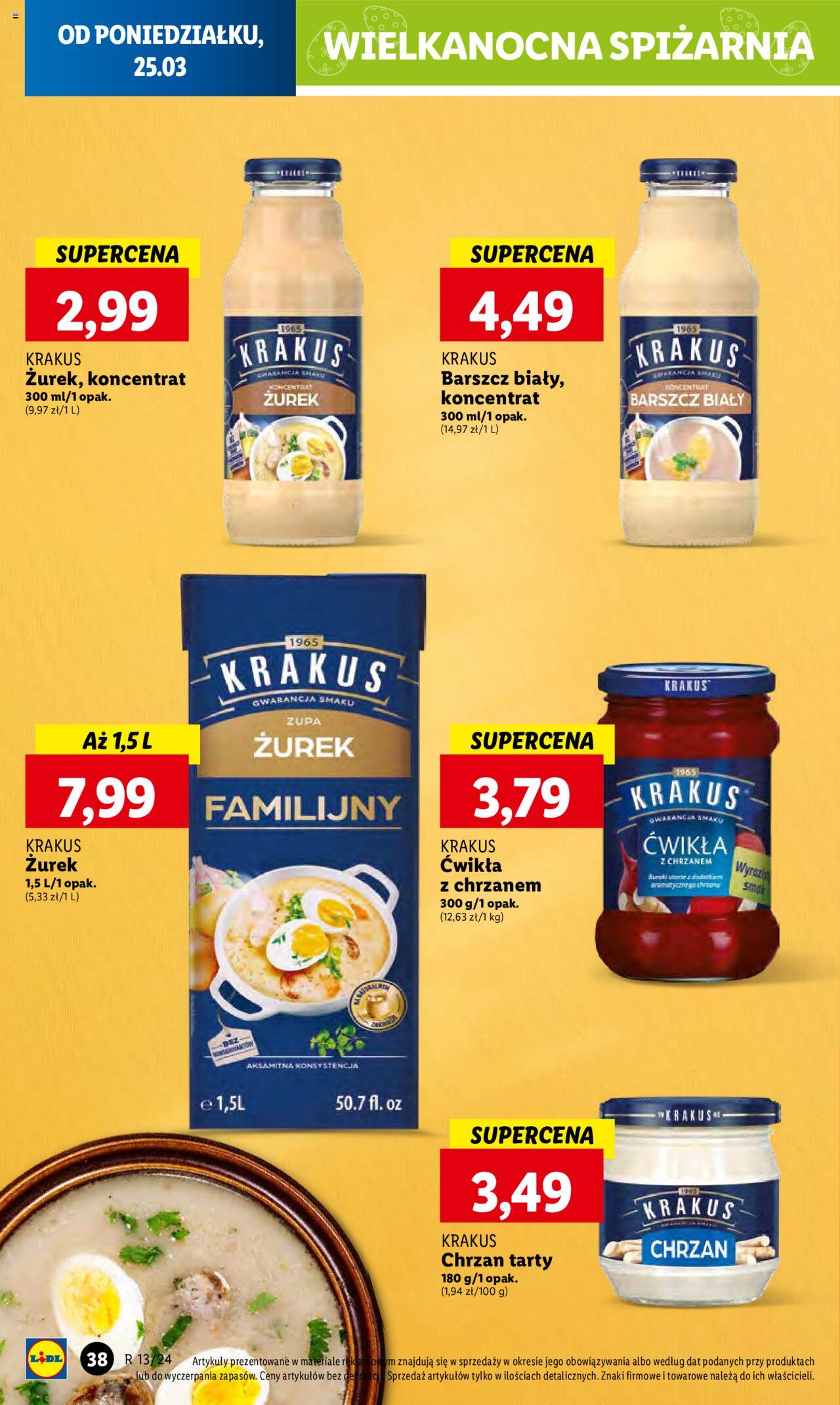 LIDL gazetka ważna od 25.03.2024 do 27.03.2024 strona 39