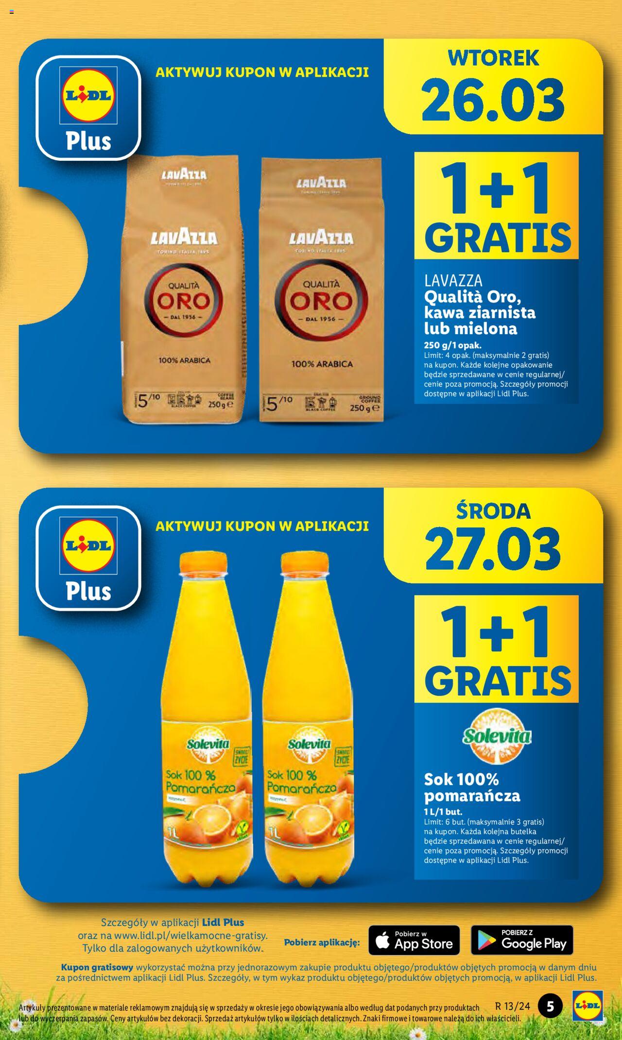 LIDL gazetka ważna od 25.03.2024 do 27.03.2024 strona 5