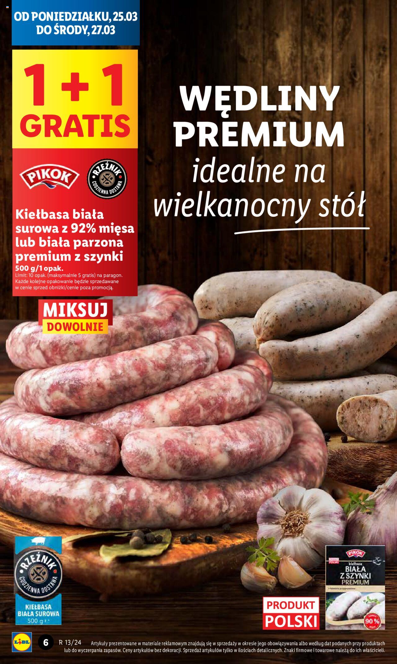 LIDL gazetka ważna od 25.03.2024 do 27.03.2024 strona 6