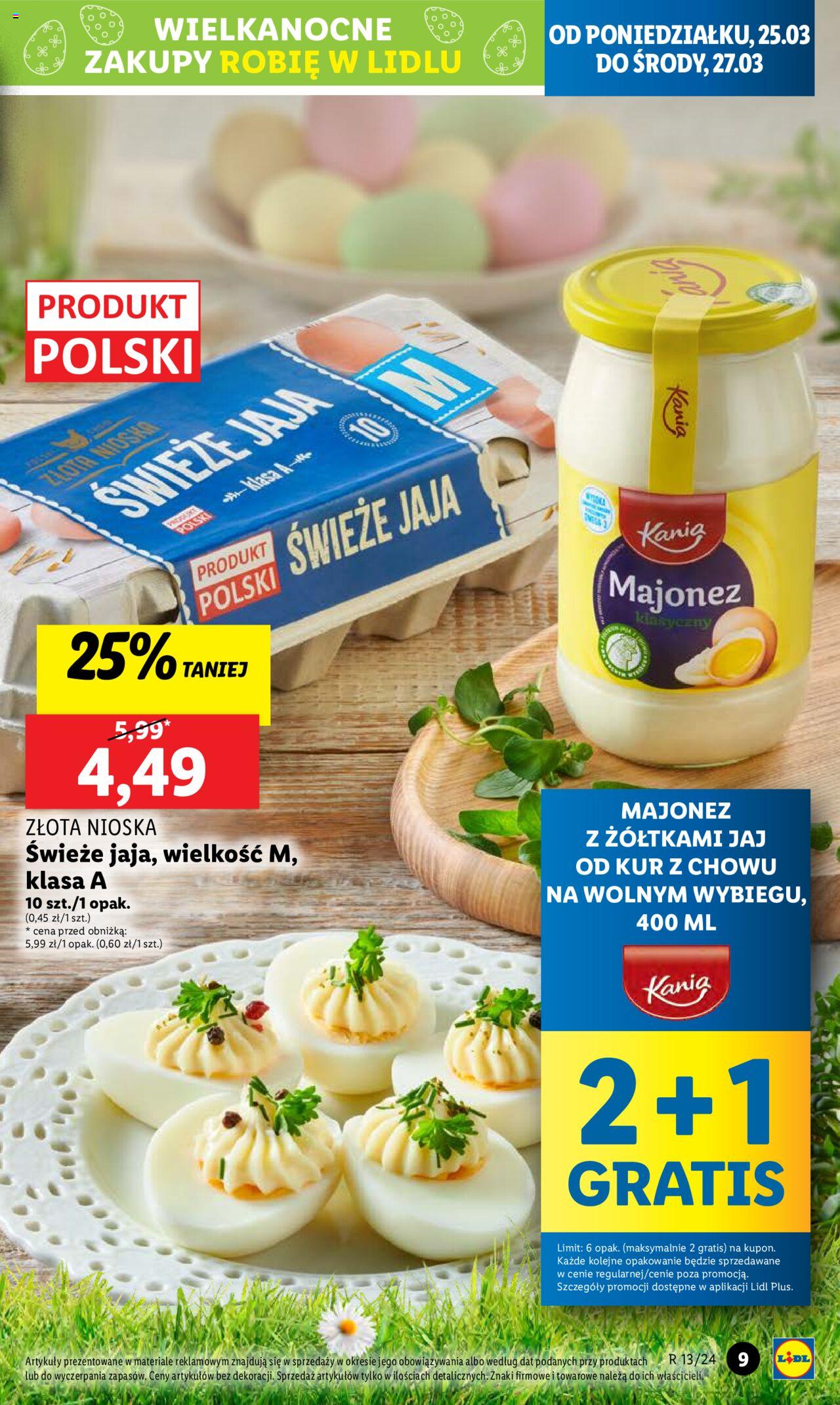 LIDL gazetka ważna od 25.03.2024 do 27.03.2024 strona 9