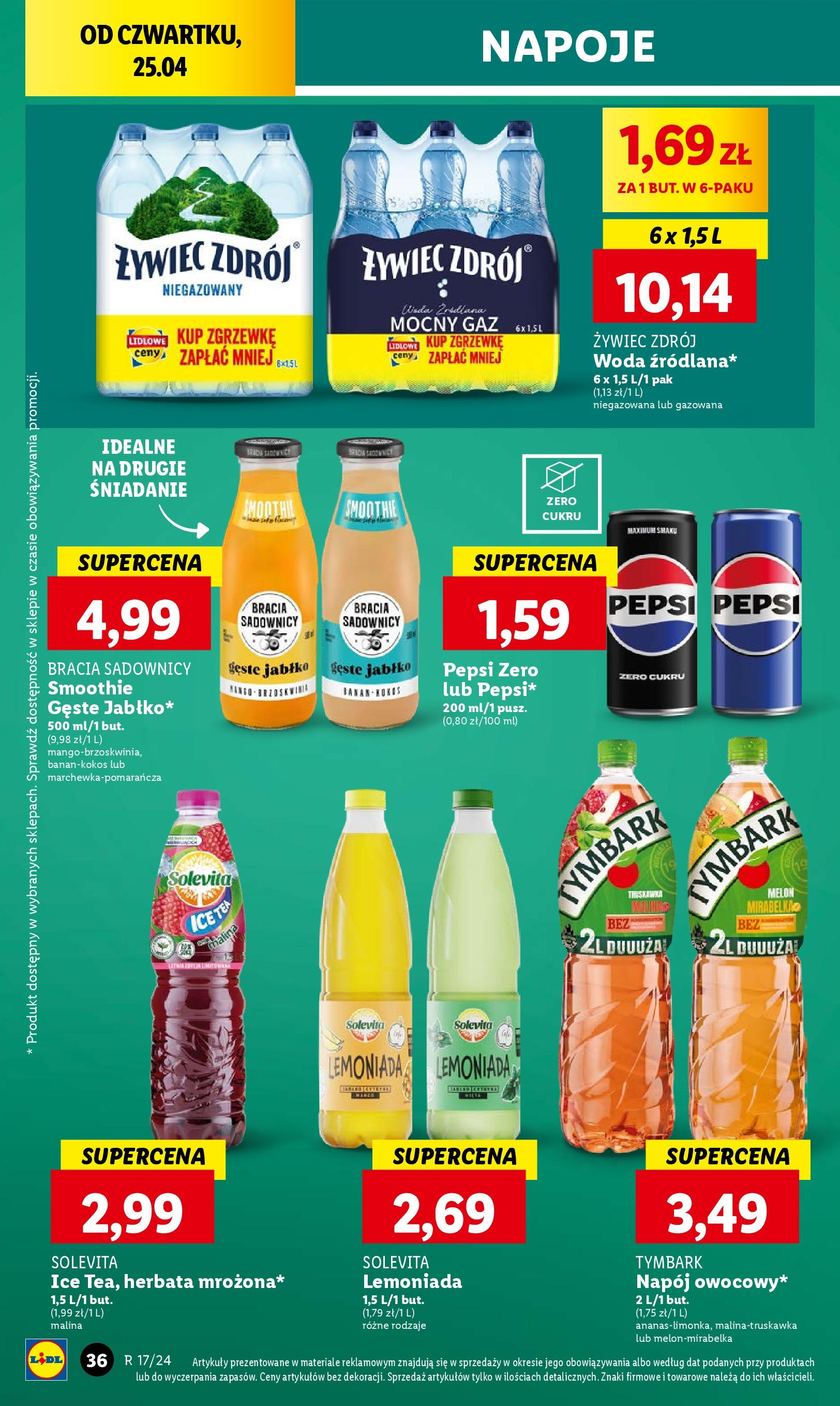 LIDL gazetka ważna od 25.04.2024 do 28.04.2024 strona 36