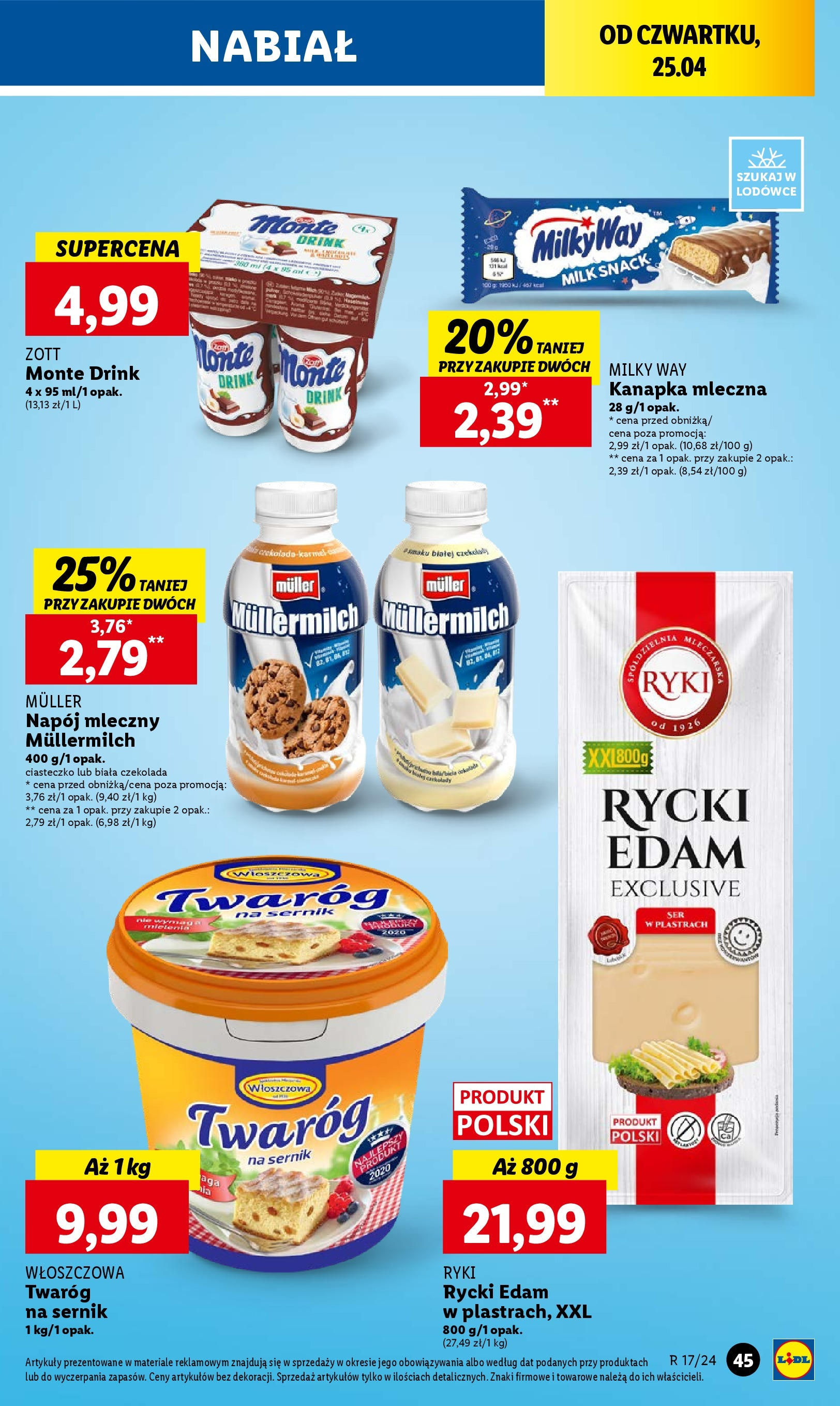 LIDL gazetka ważna od 25.04.2024 do 28.04.2024 strona 45