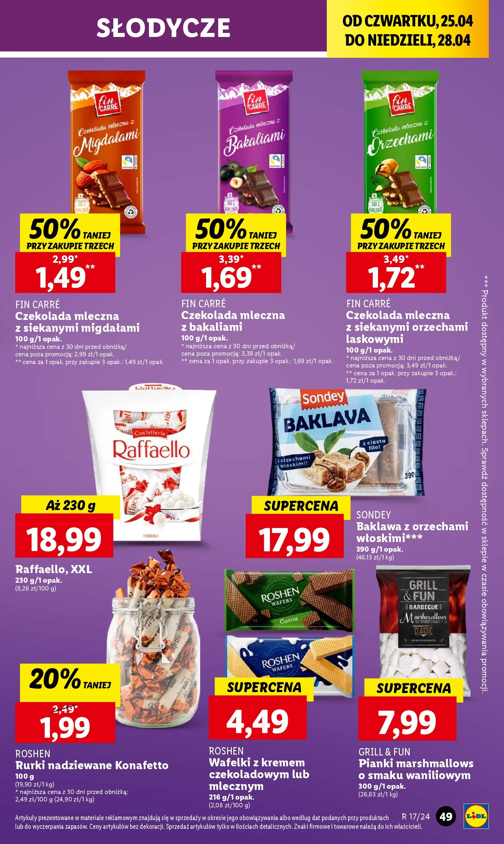 LIDL gazetka ważna od 25.04.2024 do 28.04.2024 strona 49