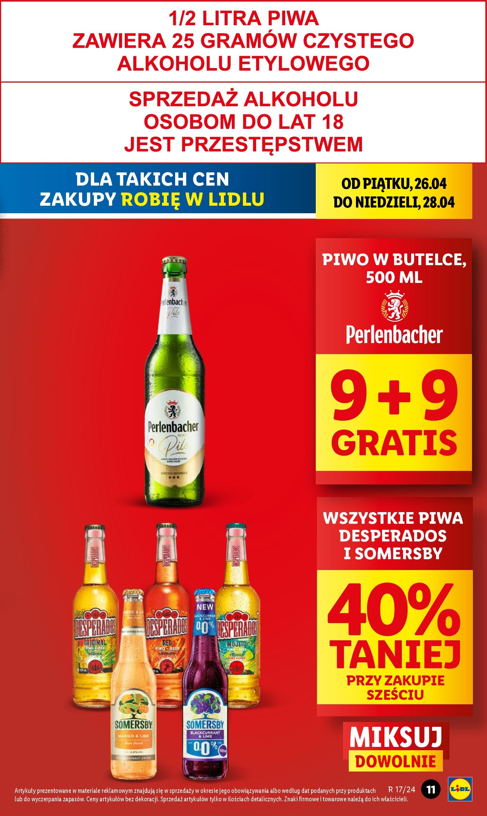 LIDL gazetka ważna od 25.04.2024 do 28.04.2024 strona 9
