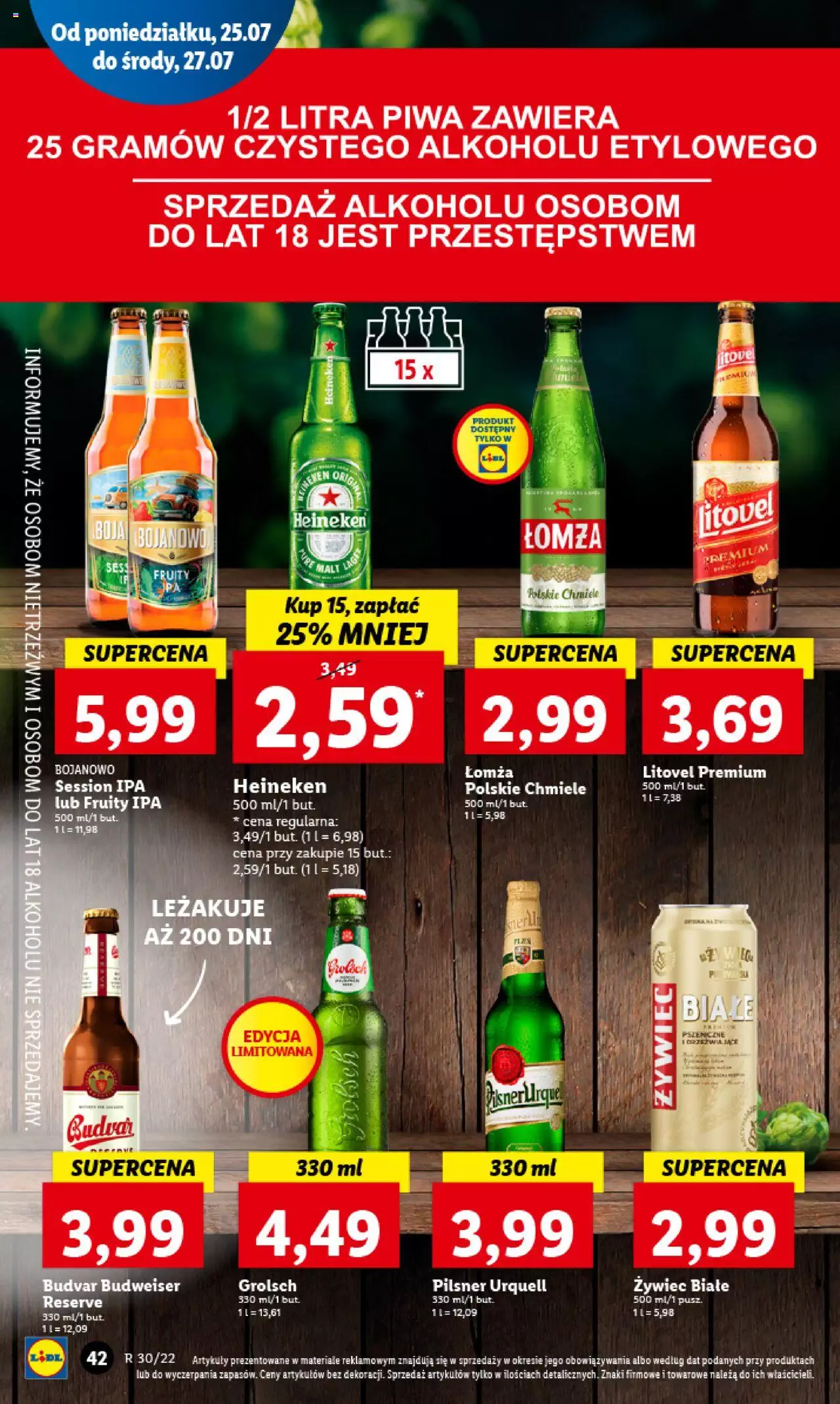 Lidl gazetka ważna od 25.07.2022 do 27.07.2022 strona 46
