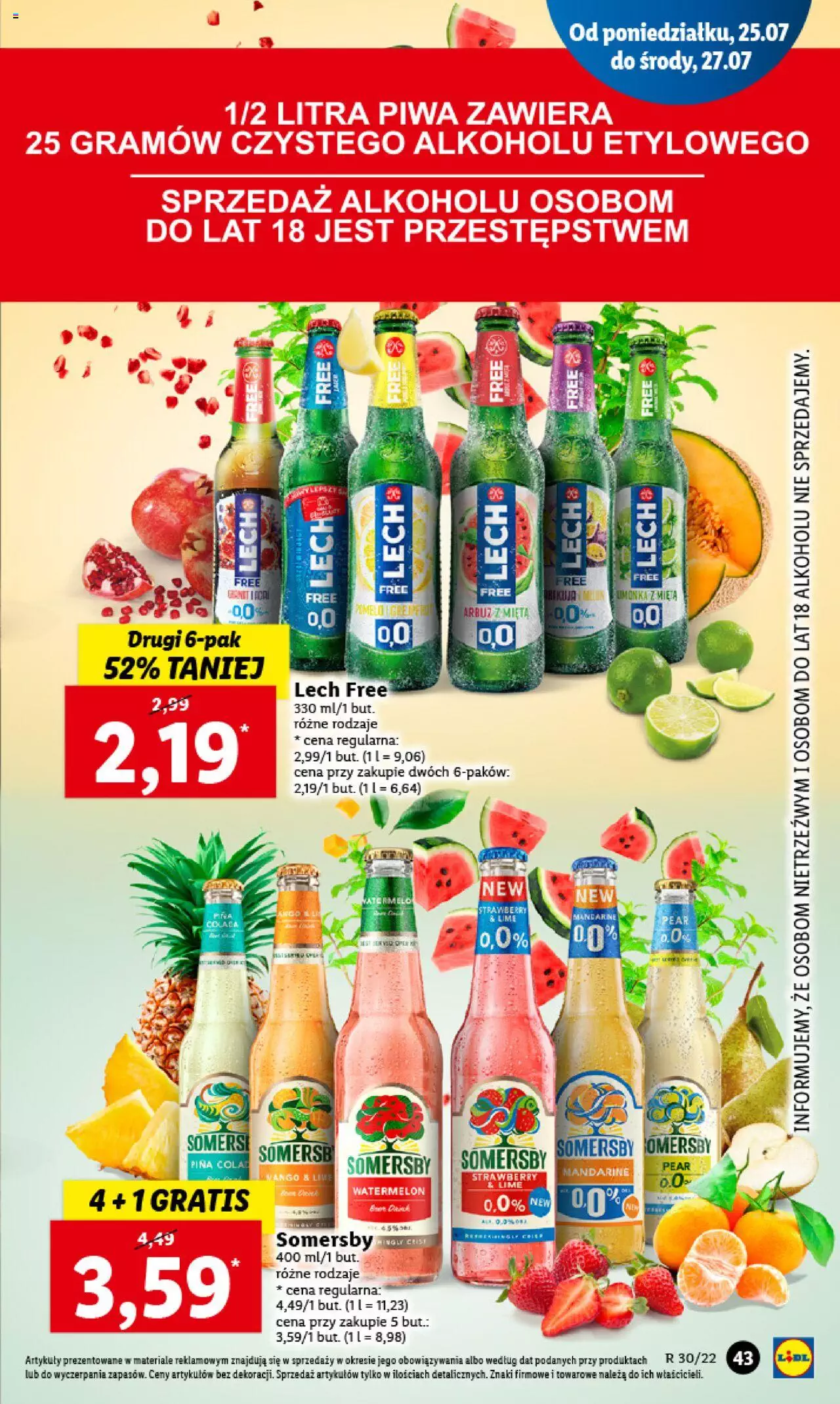 Lidl gazetka ważna od 25.07.2022 do 27.07.2022 strona 47