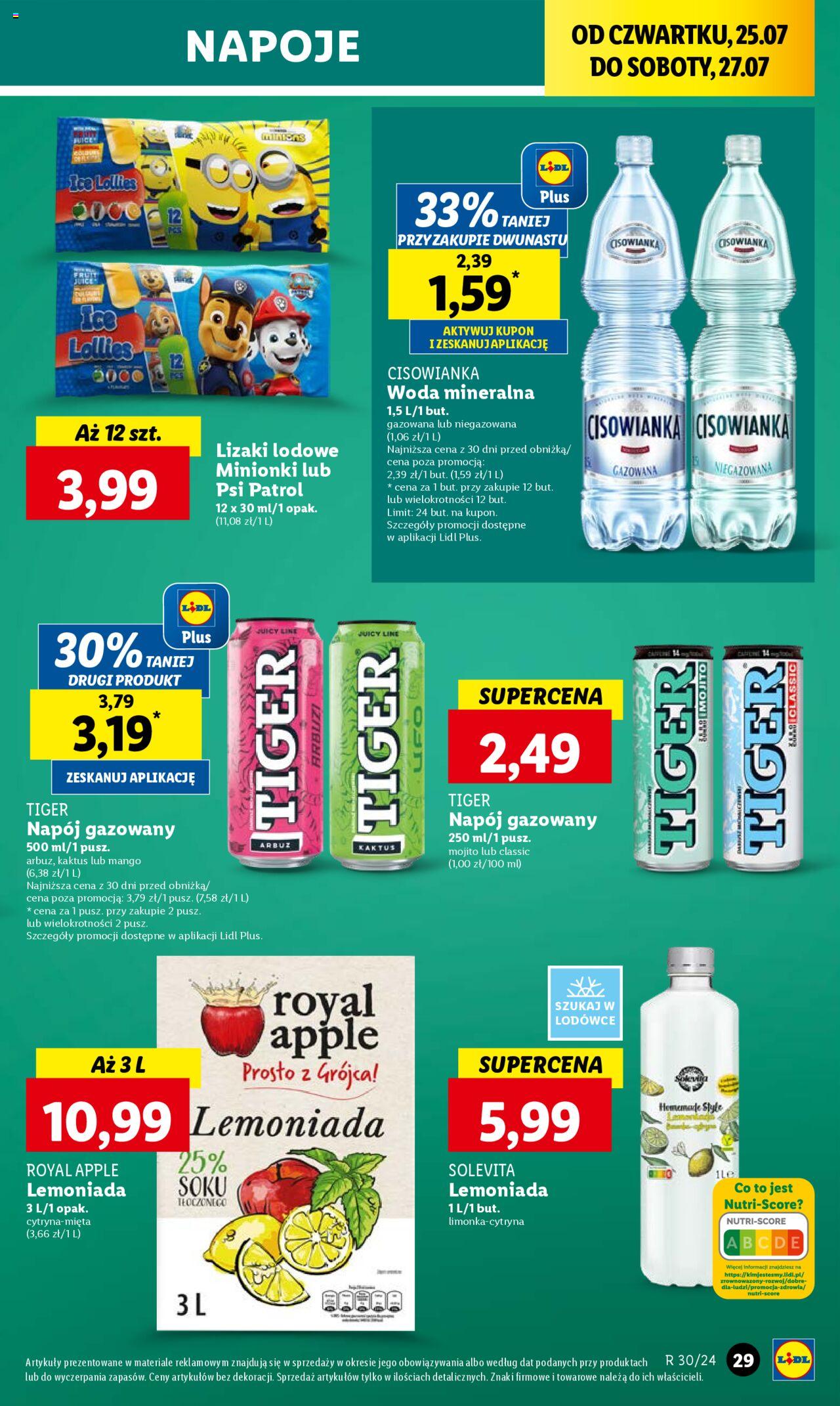 LIDL gazetka ważna od 25.07.2024 do 27.07.2024 strona 35