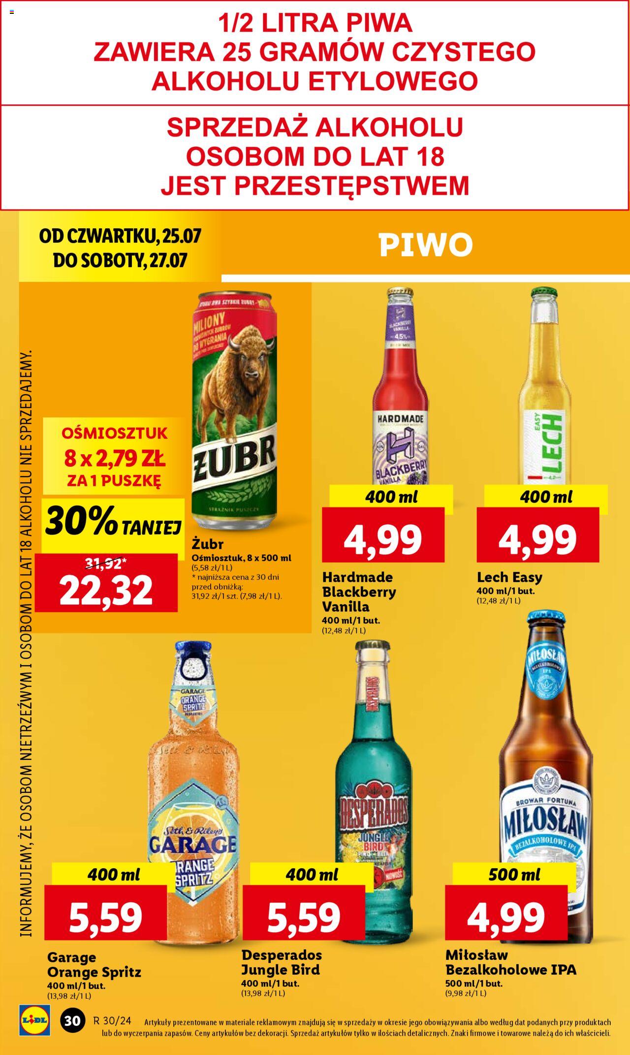 LIDL gazetka ważna od 25.07.2024 do 27.07.2024 strona 36