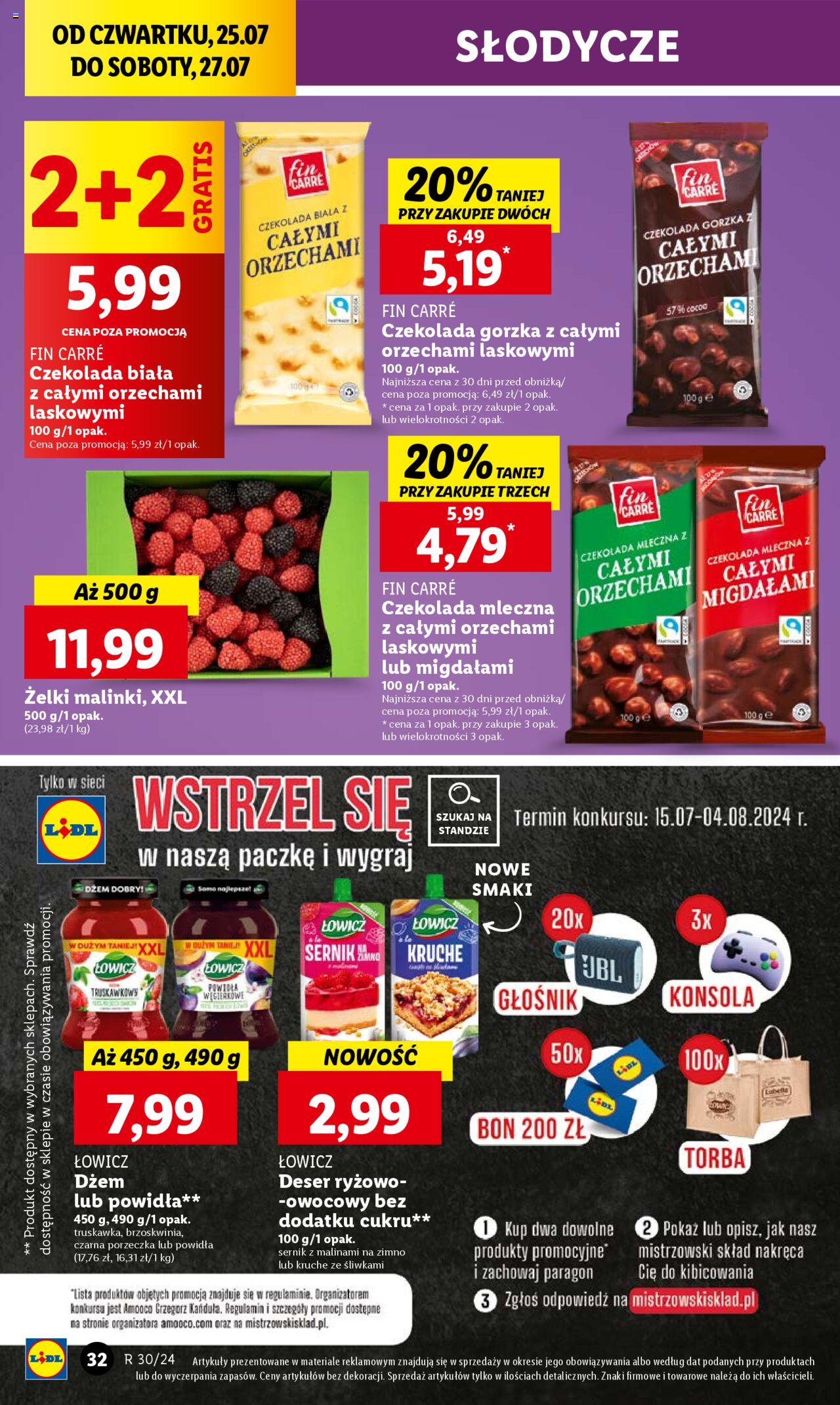 LIDL gazetka ważna od 25.07.2024 do 27.07.2024 strona 38