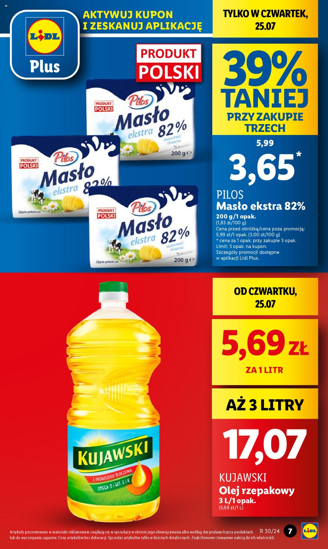 LIDL gazetka ważna od 25.07.2024 do 27.07.2024 strona 7