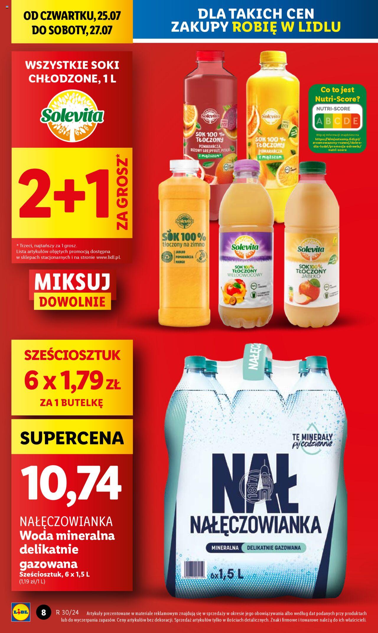 LIDL gazetka ważna od 25.07.2024 do 27.07.2024 strona 8