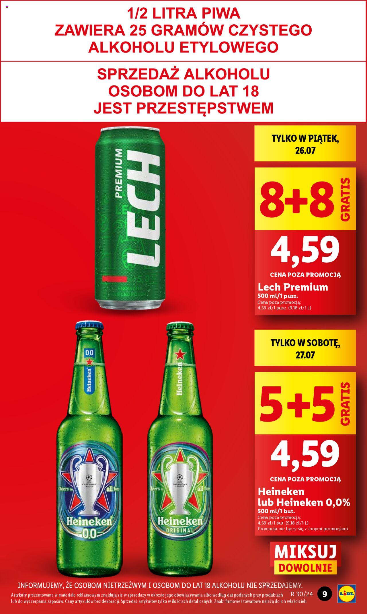 LIDL gazetka ważna od 25.07.2024 do 27.07.2024 strona 9