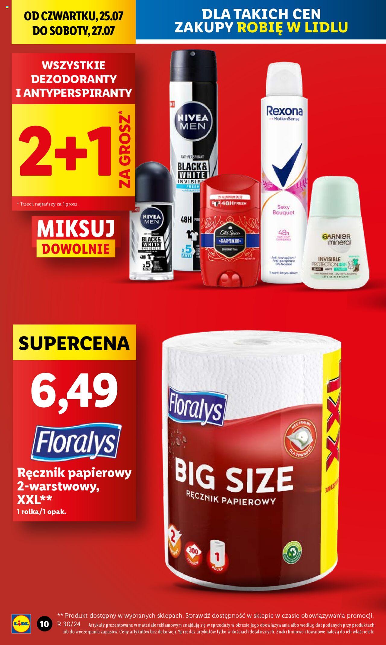 LIDL gazetka ważna od 25.07.2024 do 27.07.2024 strona 10