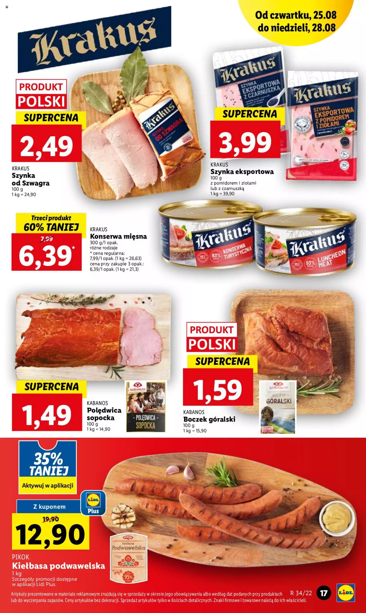 Lidl gazetka ważna od 25.08.2022 do 28.08.2022 strona 17