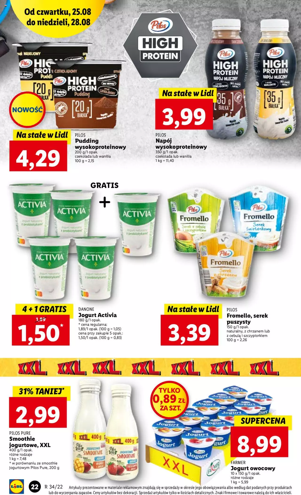 Lidl gazetka ważna od 25.08.2022 do 28.08.2022 strona 22