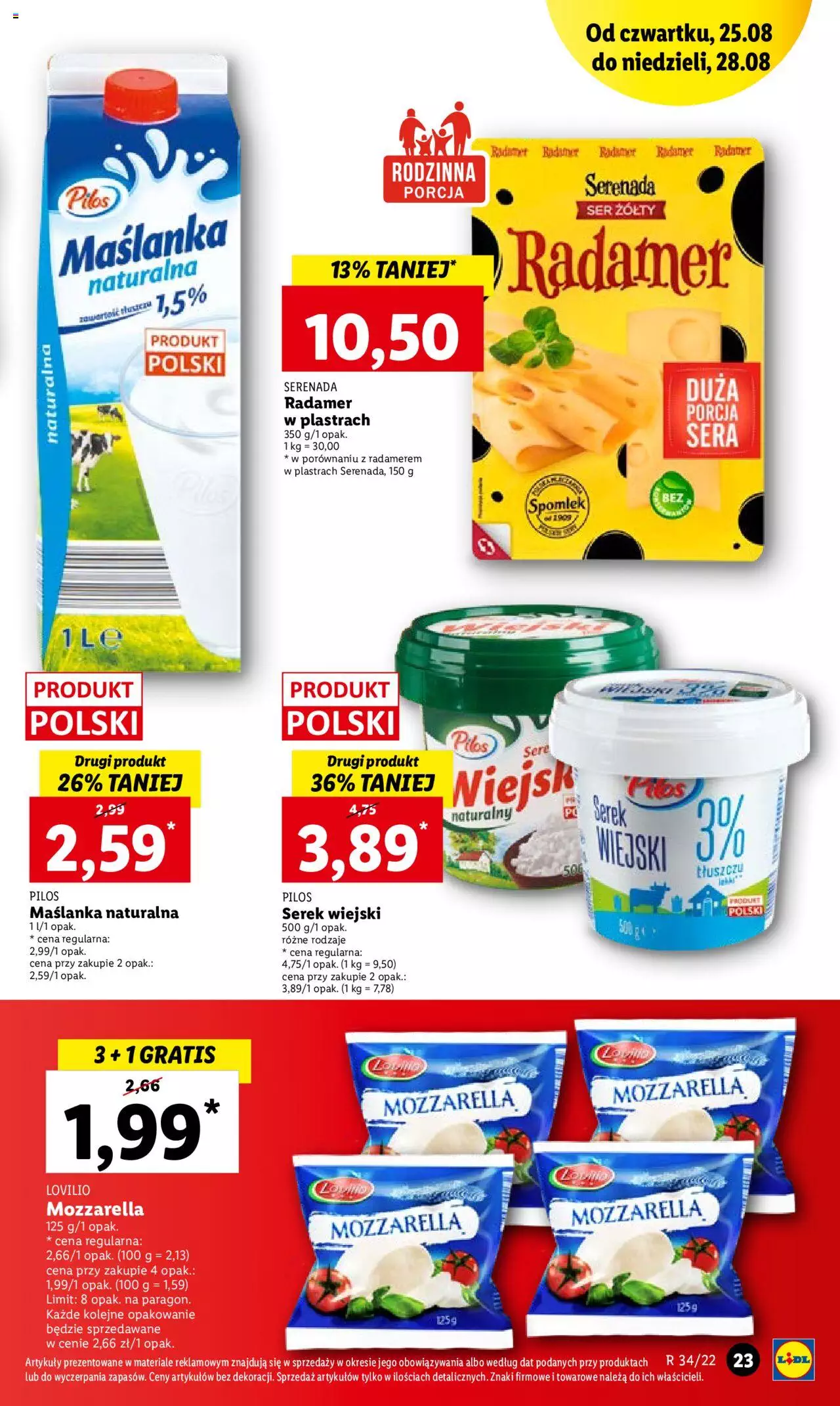 Lidl gazetka ważna od 25.08.2022 do 28.08.2022 strona 23