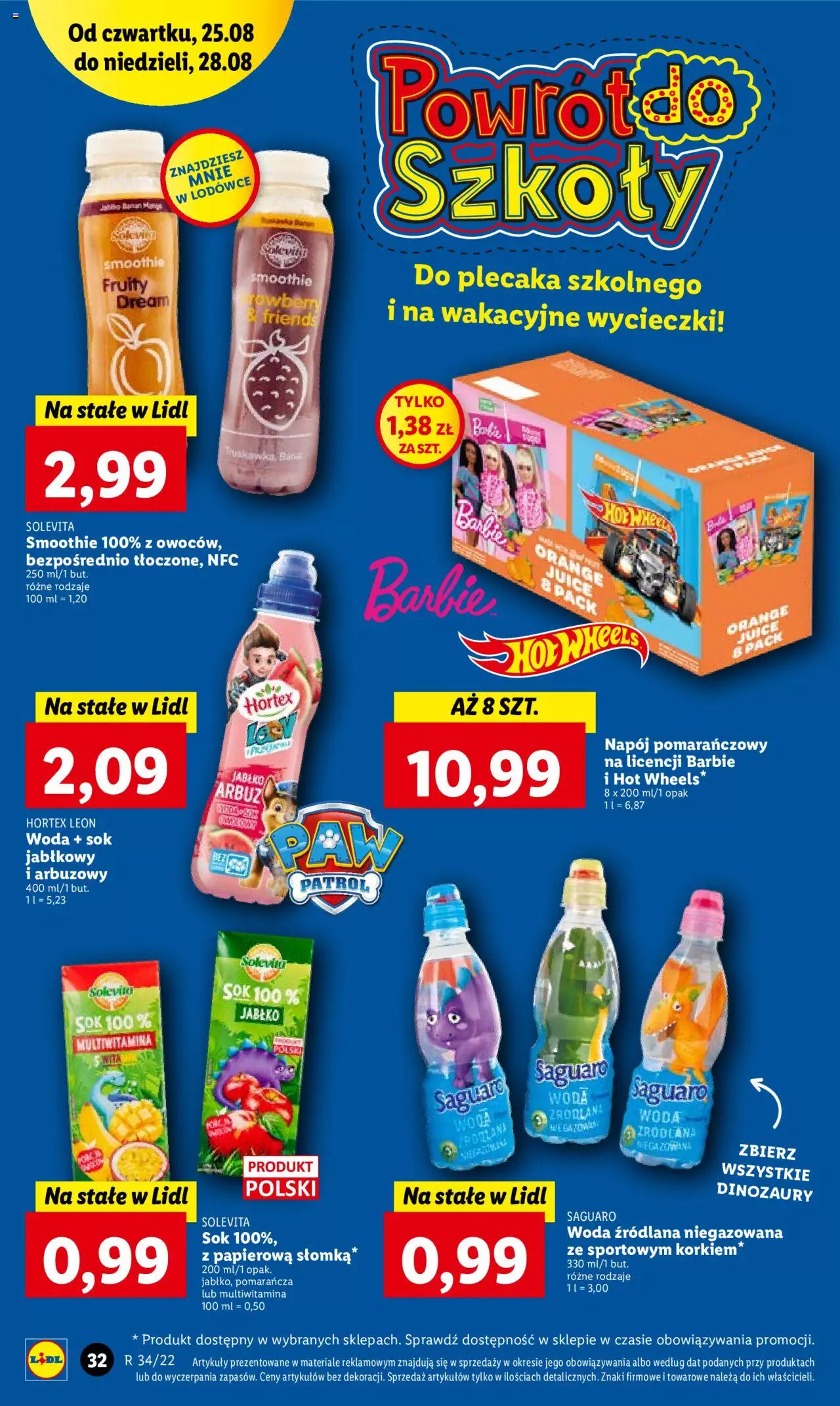 Lidl gazetka ważna od 25.08.2022 do 28.08.2022 strona 32