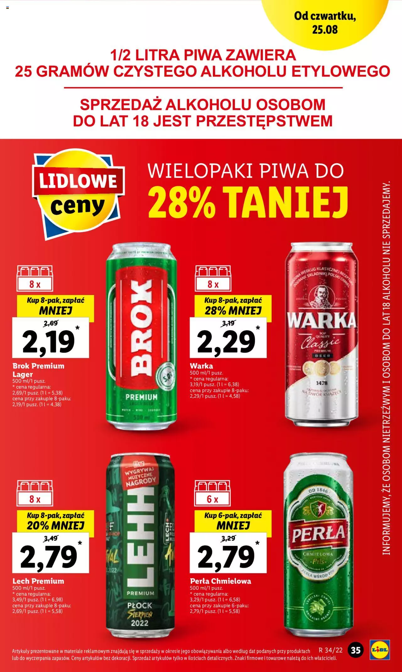 Lidl gazetka ważna od 25.08.2022 do 28.08.2022 strona 35