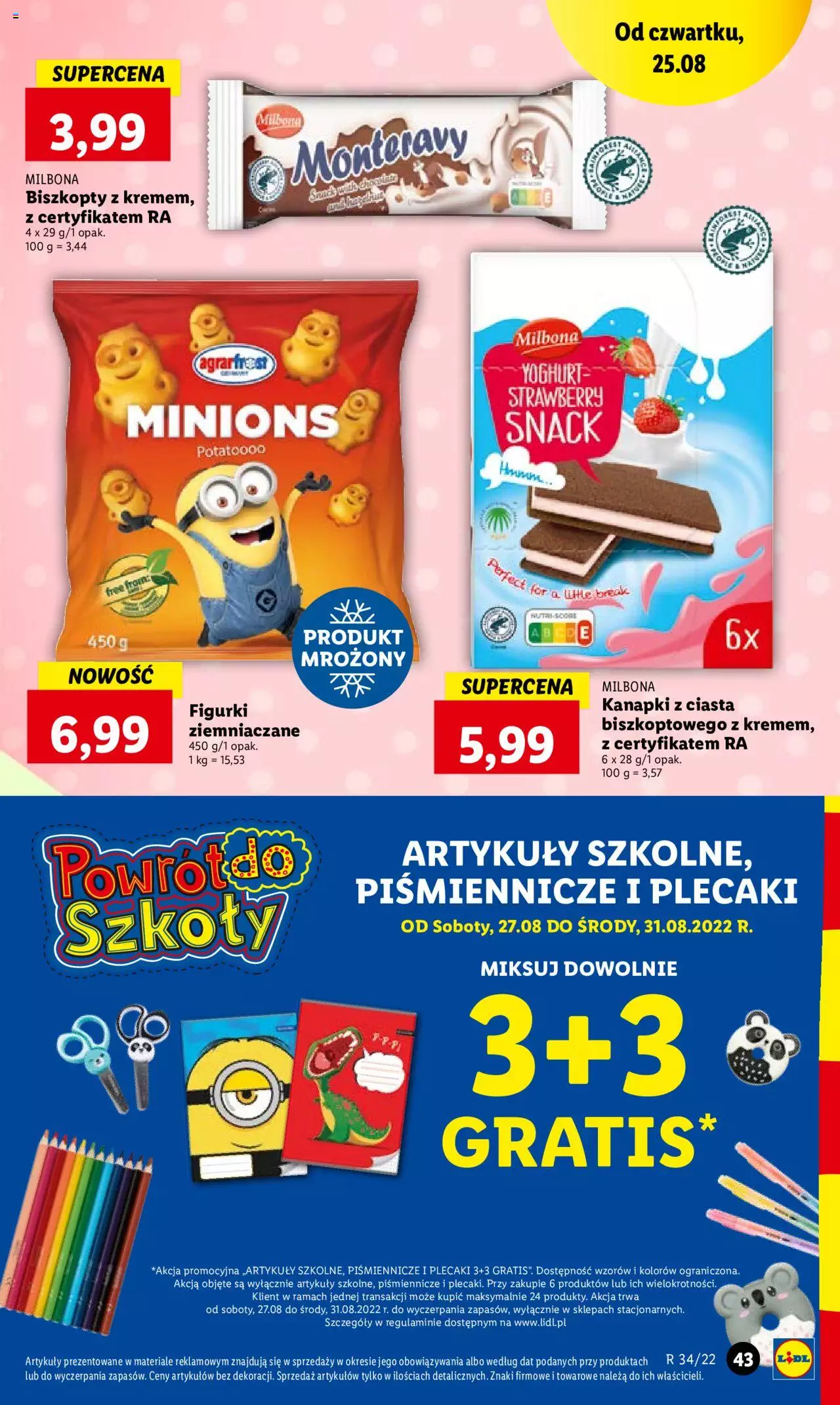 Lidl gazetka ważna od 25.08.2022 do 28.08.2022 strona 43