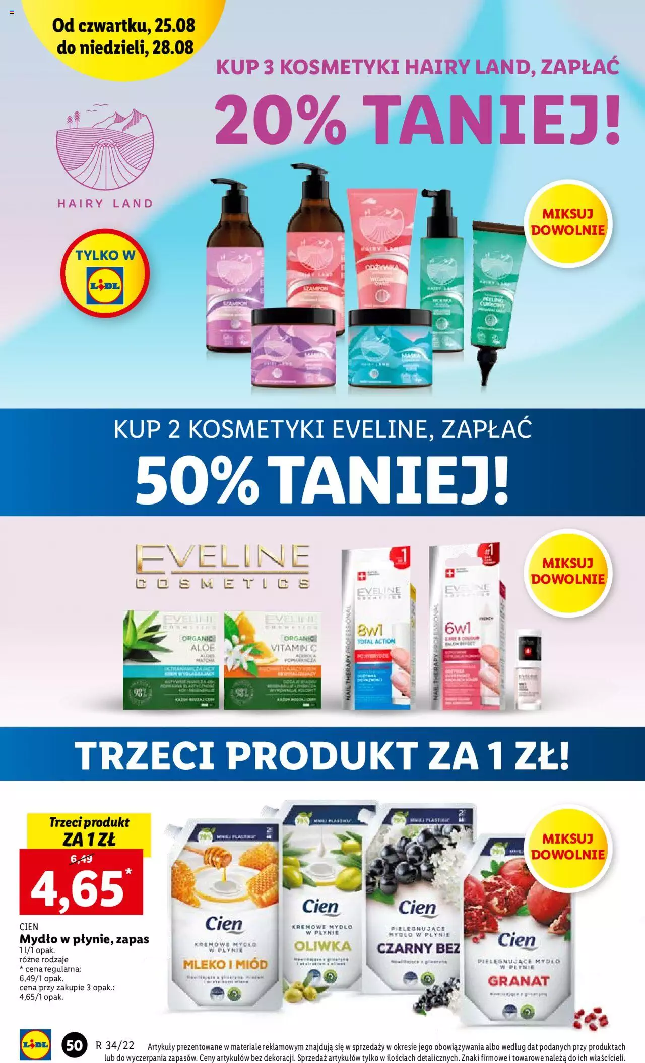 Lidl gazetka ważna od 25.08.2022 do 28.08.2022 strona 50