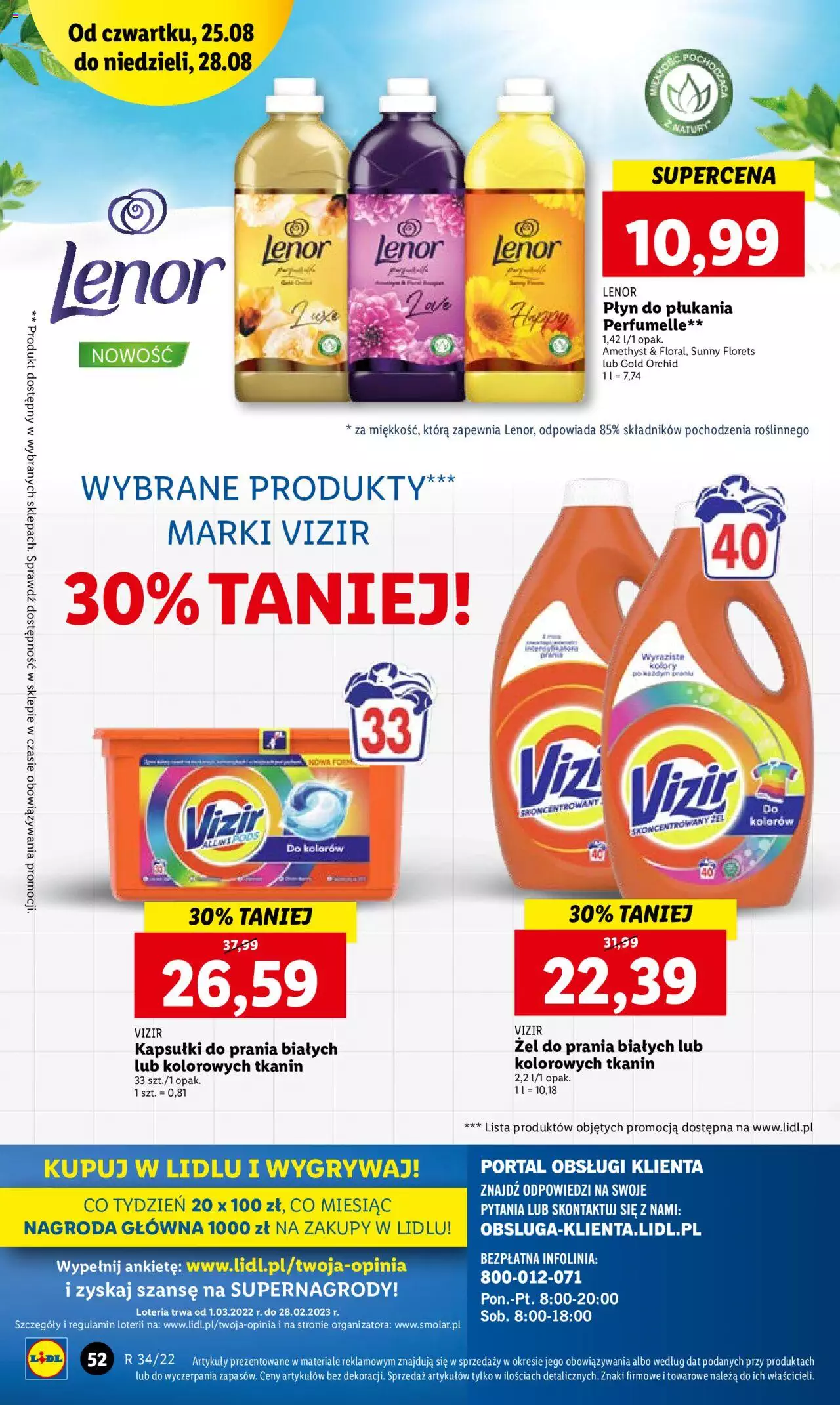 Lidl gazetka ważna od 25.08.2022 do 28.08.2022 strona 52