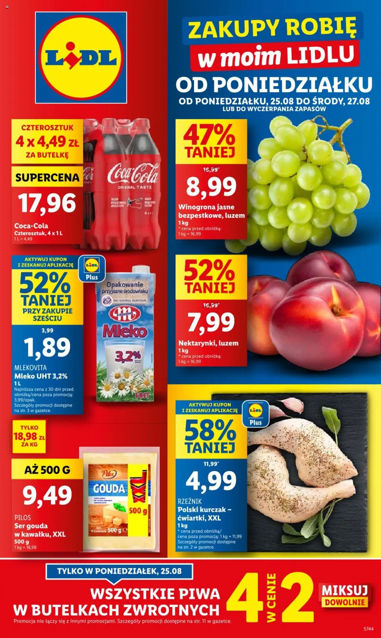 LIDL gazetka ważna od 25.08.2025 do  27.08.2025 strona 1