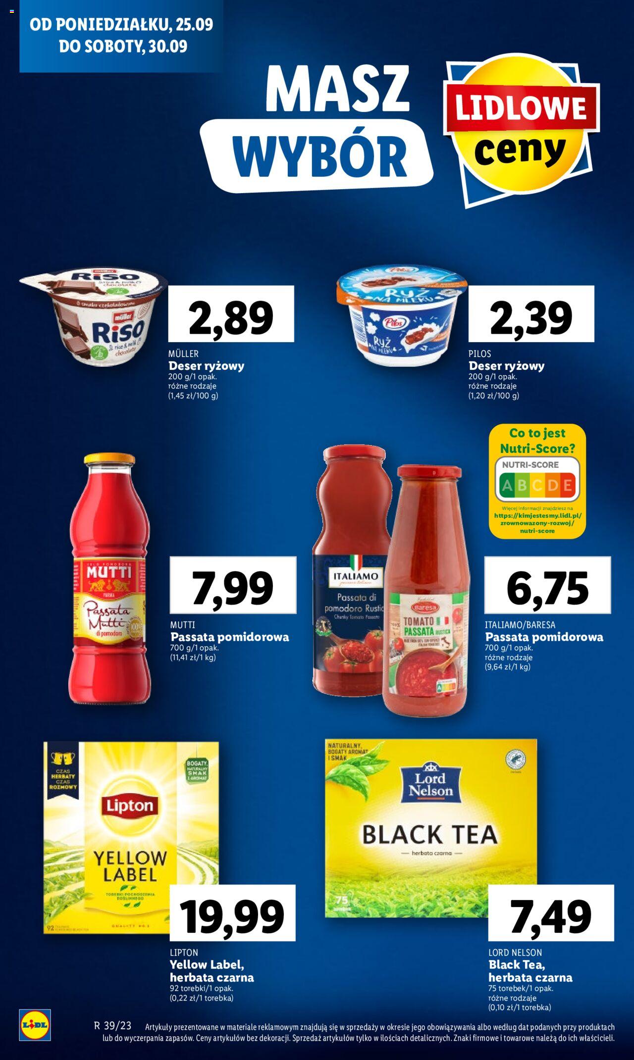 LIDL gazetka ważna od 25.09.2023 do 27.09.2023 strona 14