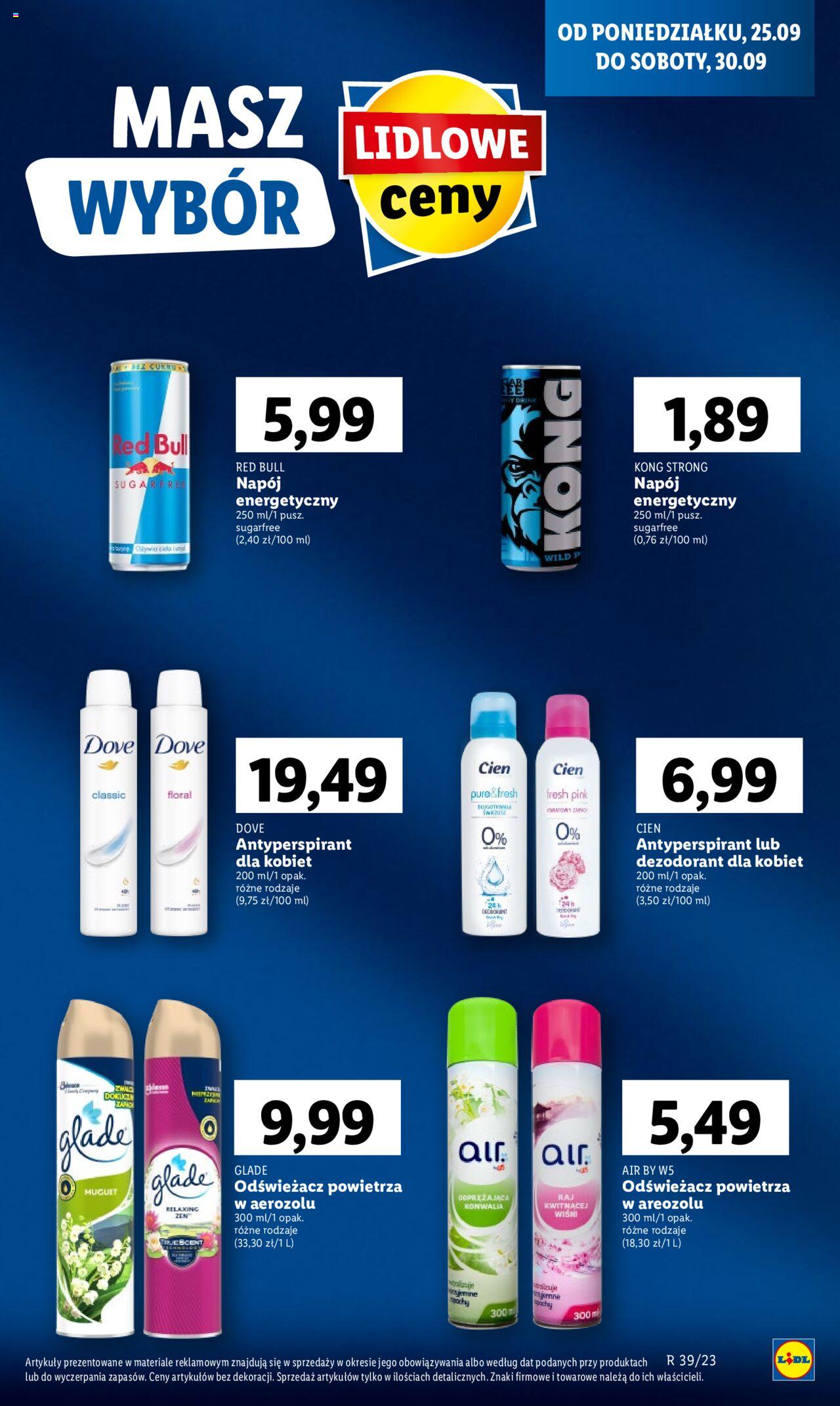 LIDL gazetka ważna od 25.09.2023 do 27.09.2023 strona 15