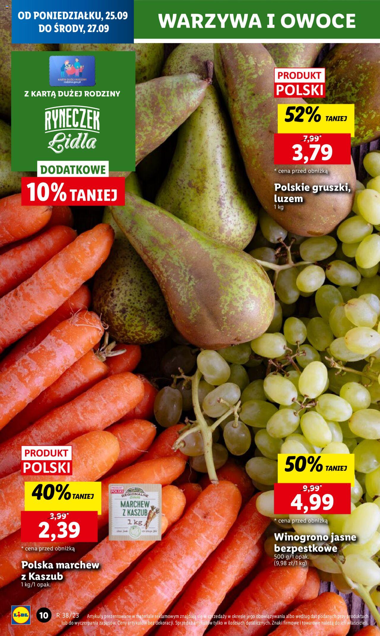 LIDL gazetka ważna od 25.09.2023 do 27.09.2023 strona 18