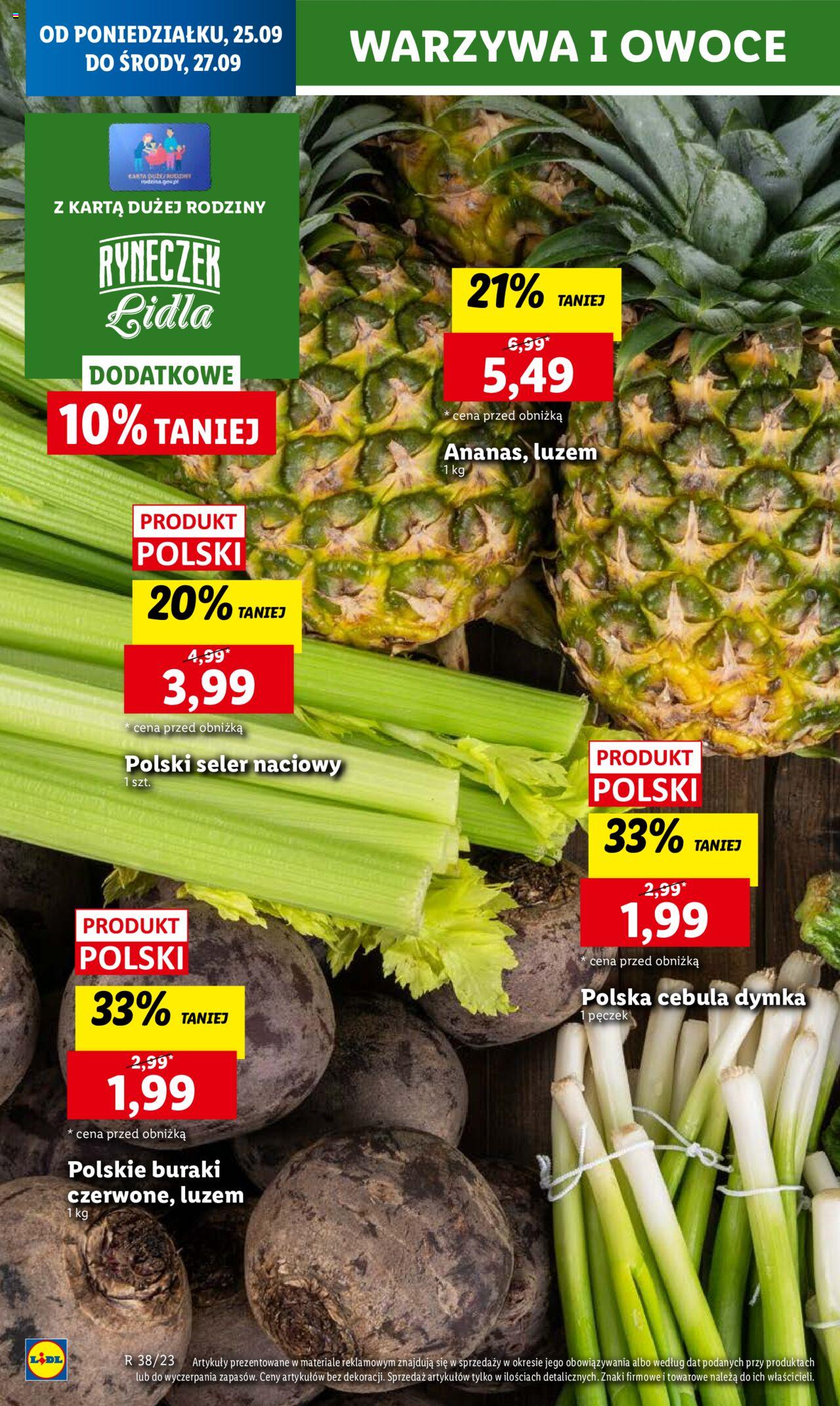 LIDL gazetka ważna od 25.09.2023 do 27.09.2023 strona 20
