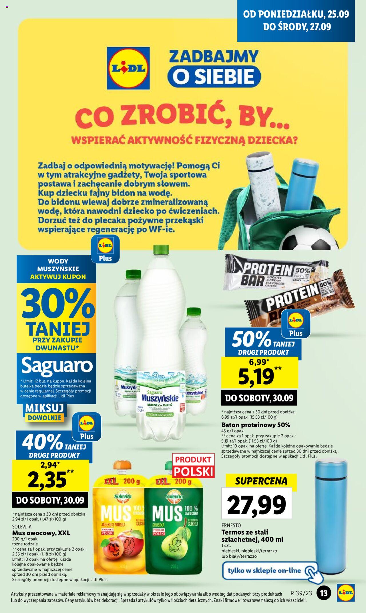 LIDL gazetka ważna od 25.09.2023 do 27.09.2023 strona 23