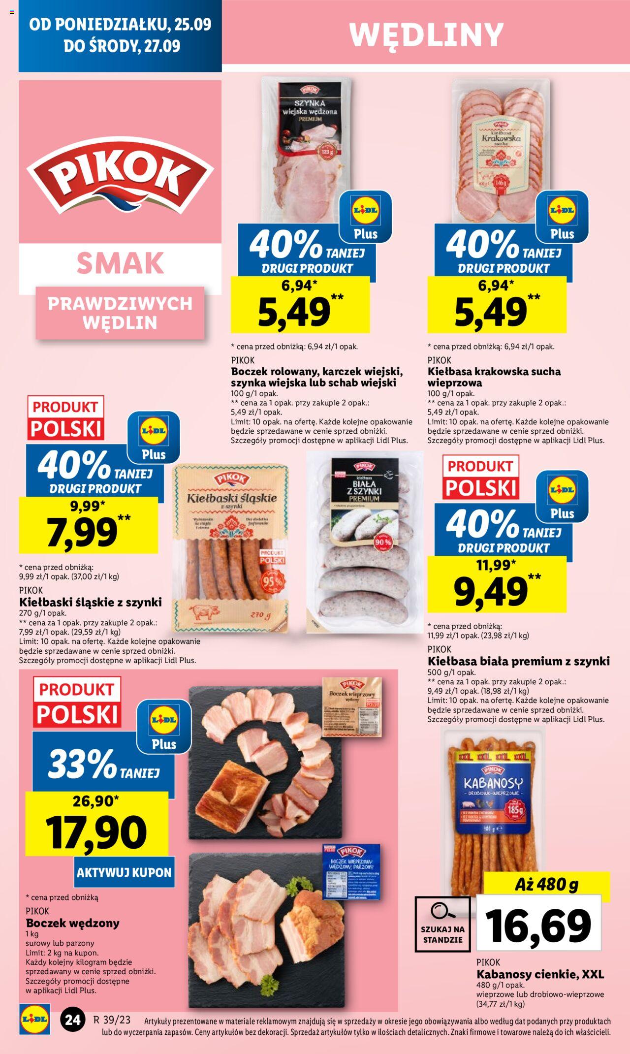LIDL gazetka ważna od 25.09.2023 do 27.09.2023 strona 34