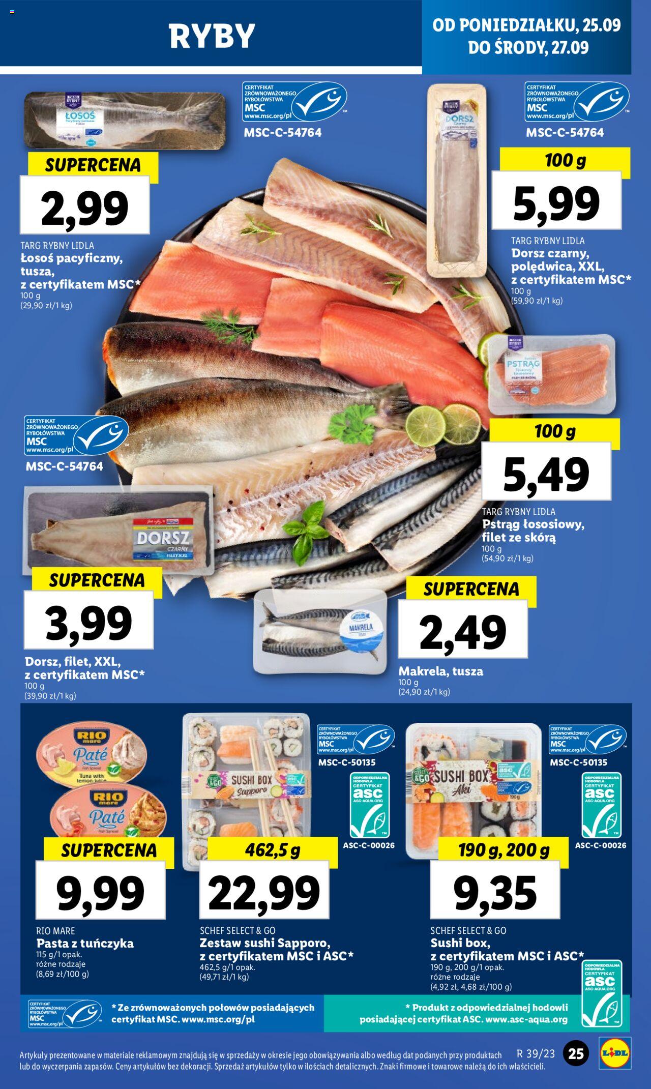 LIDL gazetka ważna od 25.09.2023 do 27.09.2023 strona 35
