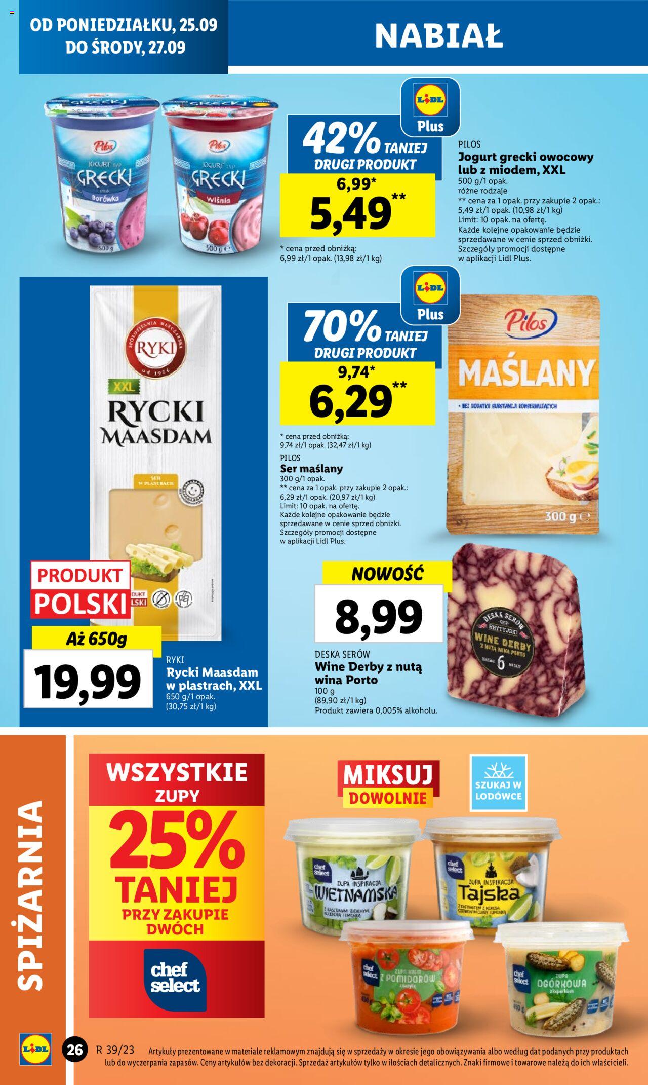 LIDL gazetka ważna od 25.09.2023 do 27.09.2023 strona 36