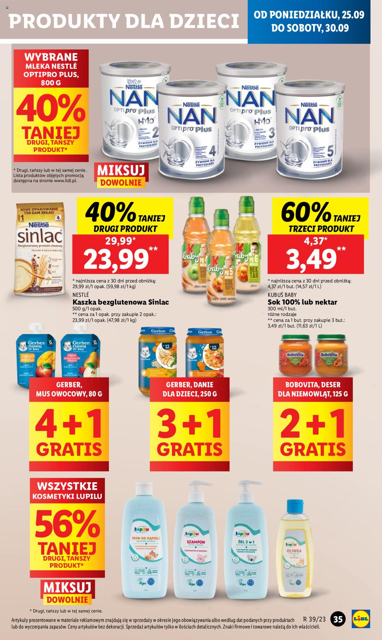 LIDL gazetka ważna od 25.09.2023 do 27.09.2023 strona 45