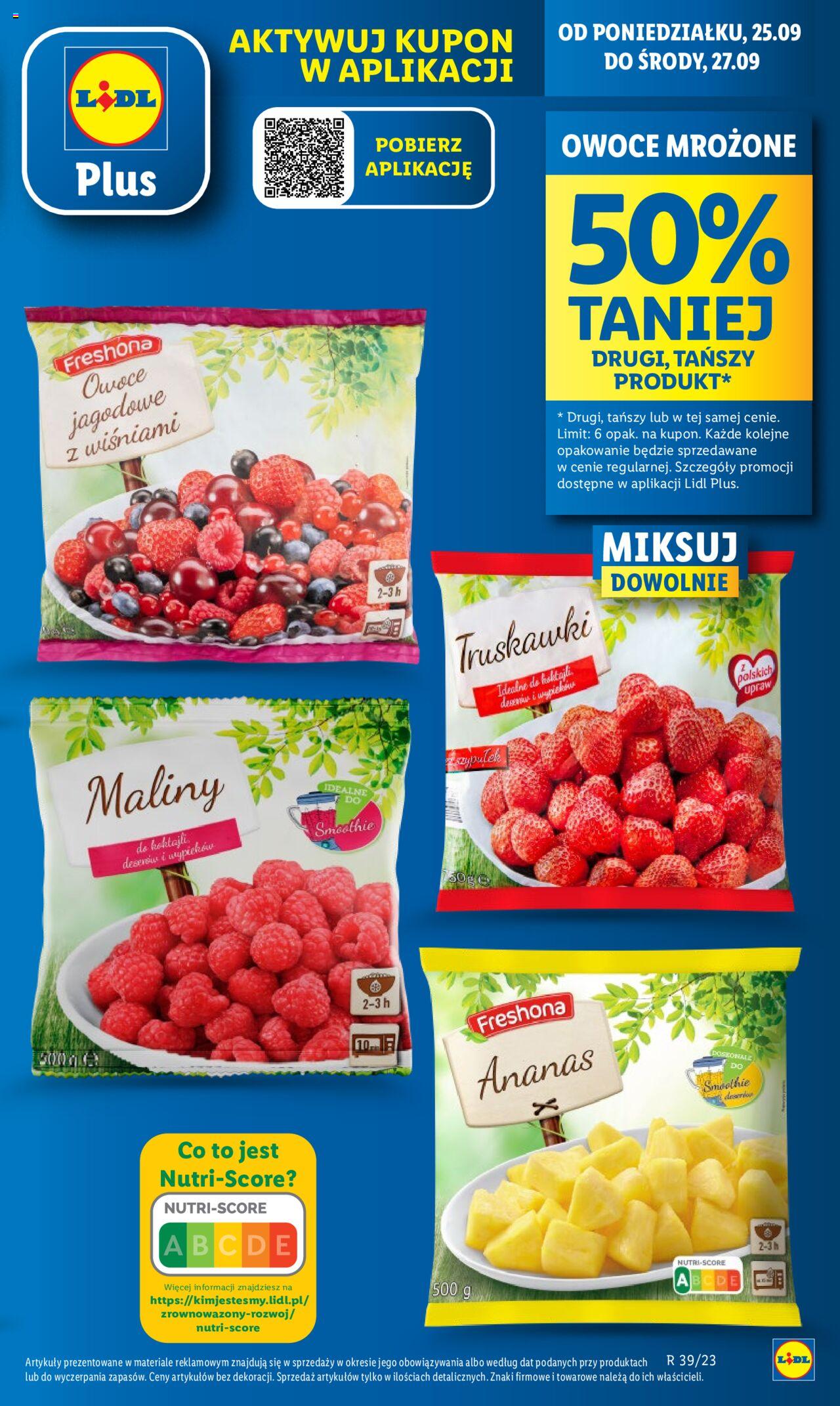 LIDL gazetka ważna od 25.09.2023 do 27.09.2023 strona 9