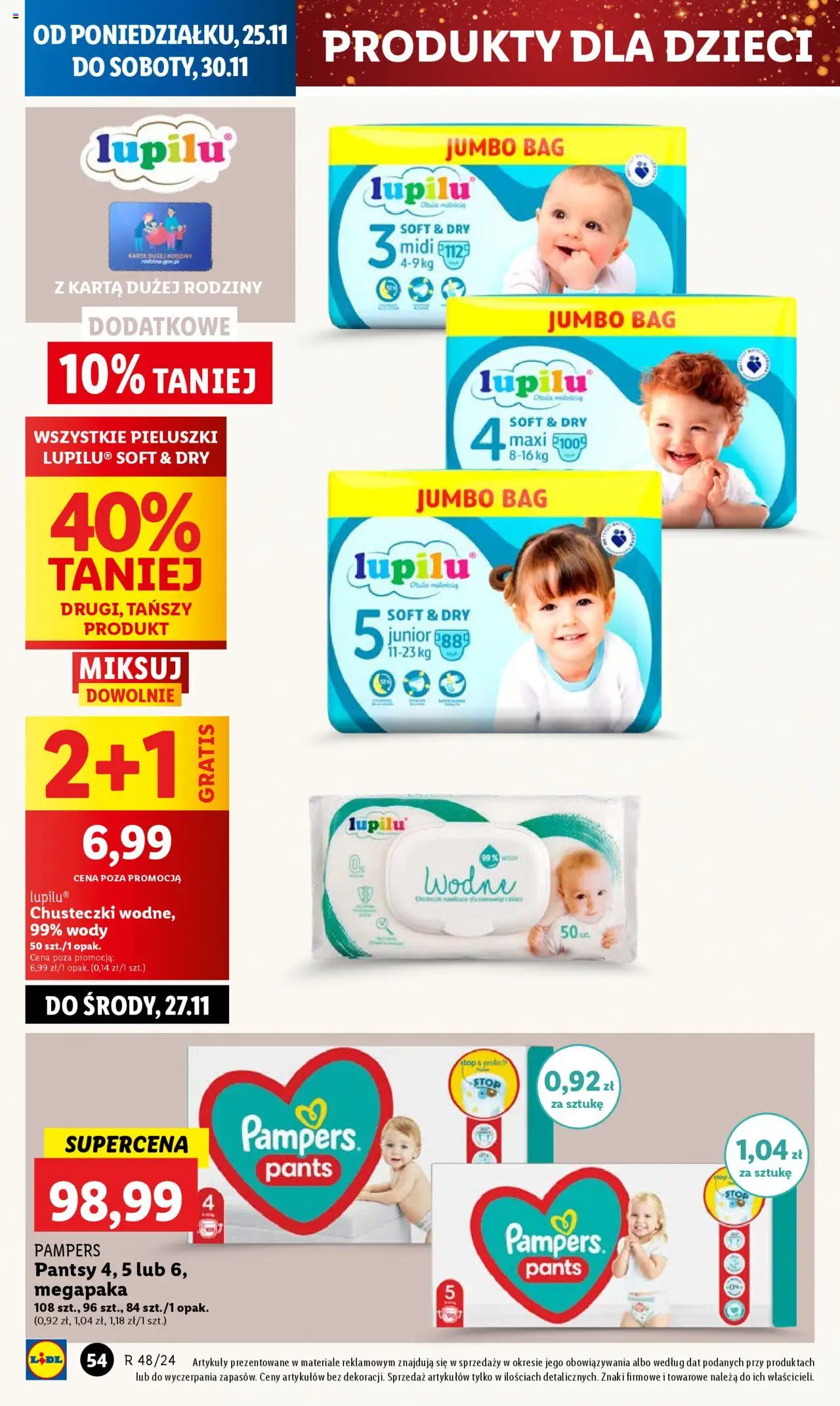 LIDL gazetka ważna od 25.11.2024 do 27.11.2024 strona 54