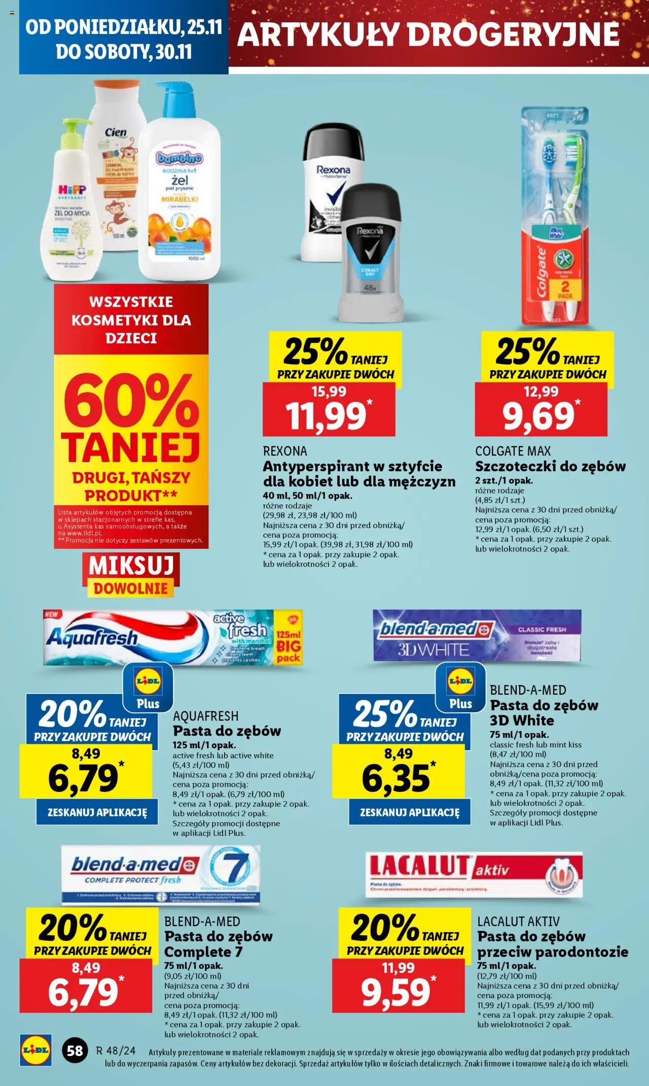 LIDL gazetka ważna od 25.11.2024 do 27.11.2024 strona 58