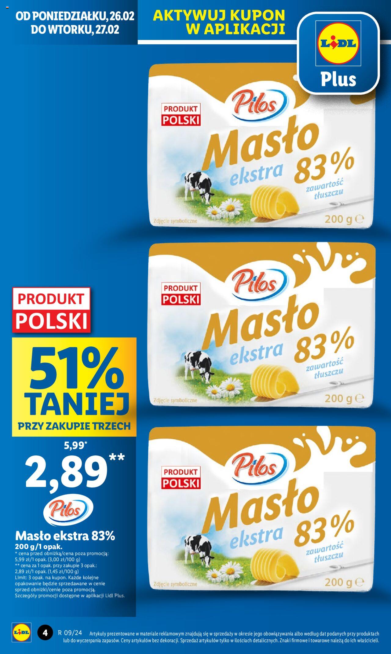 LIDL gazetka ważna od 26.02.2024 do 28.02.2024 strona 4