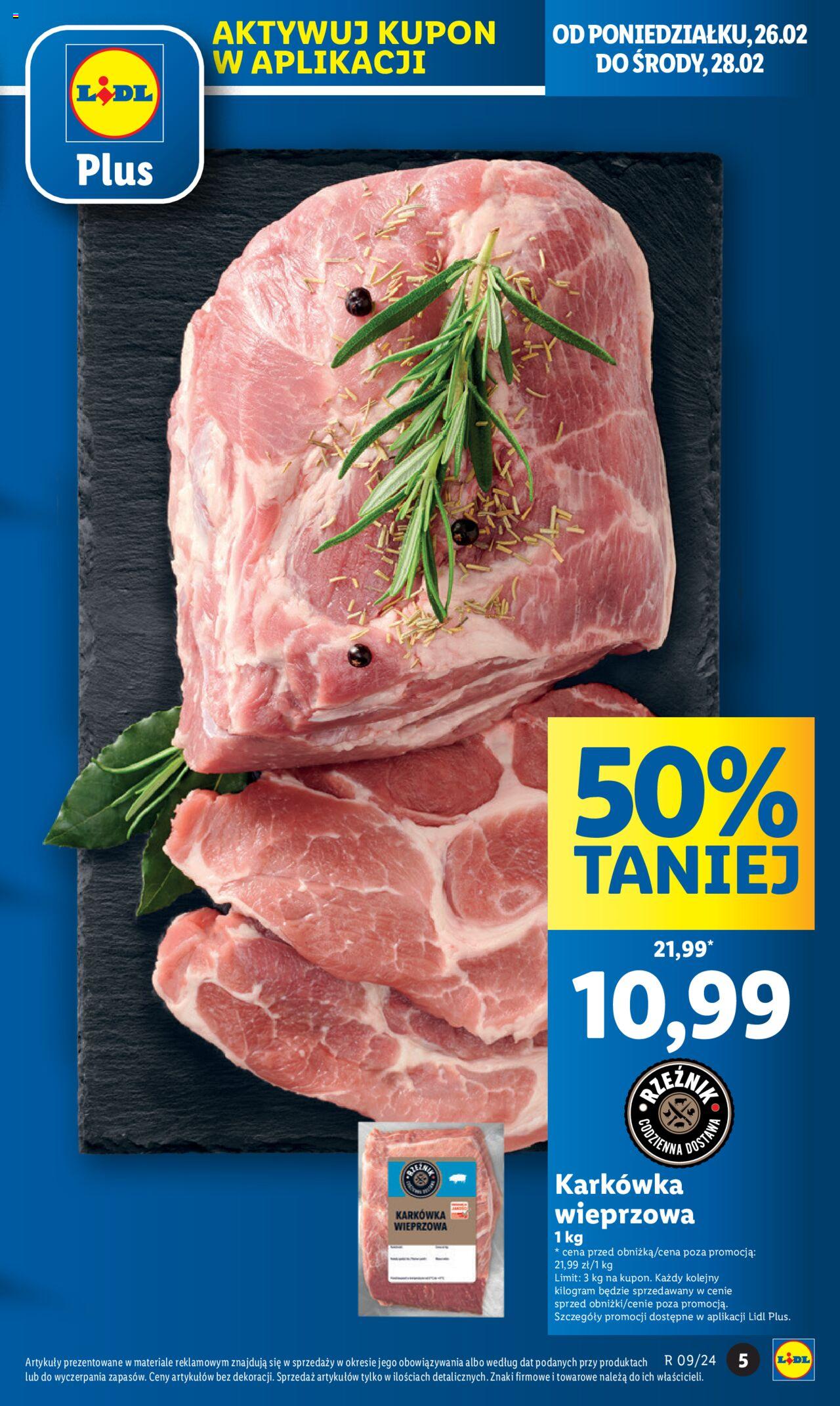 LIDL gazetka ważna od 26.02.2024 do 28.02.2024 strona 5