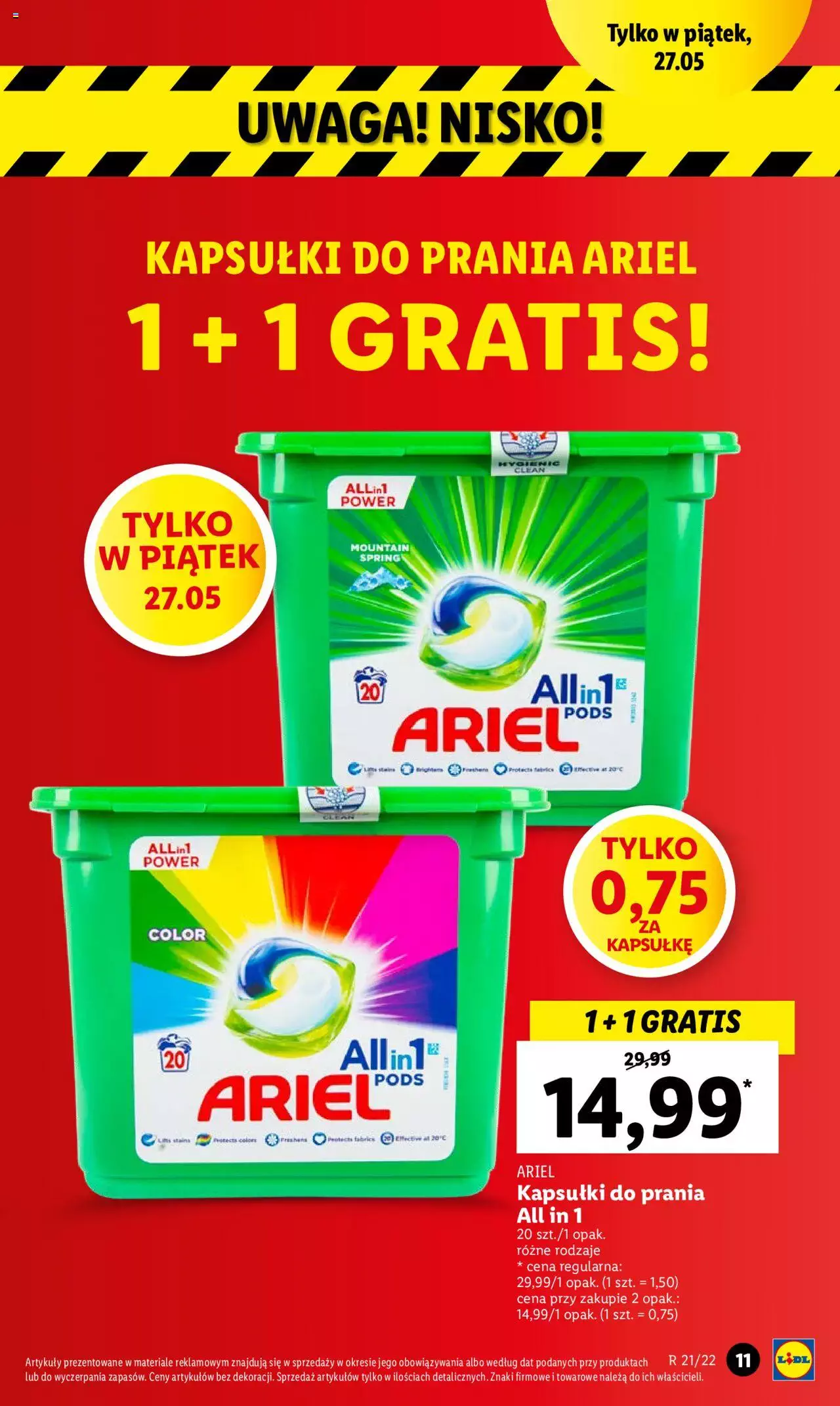 Lidl gazetka ważna od 26.05.2022 do 28.05.2022 strona 11