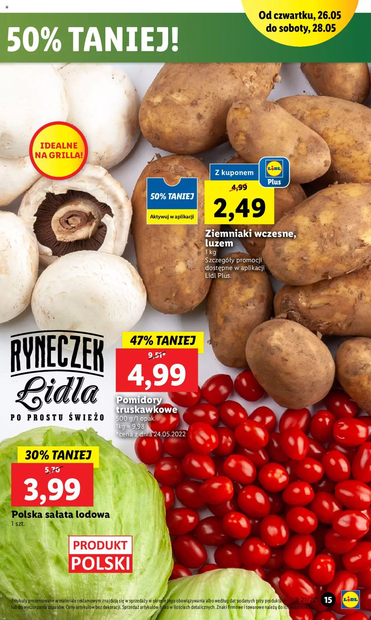 Lidl gazetka ważna od 26.05.2022 do 28.05.2022 strona 15
