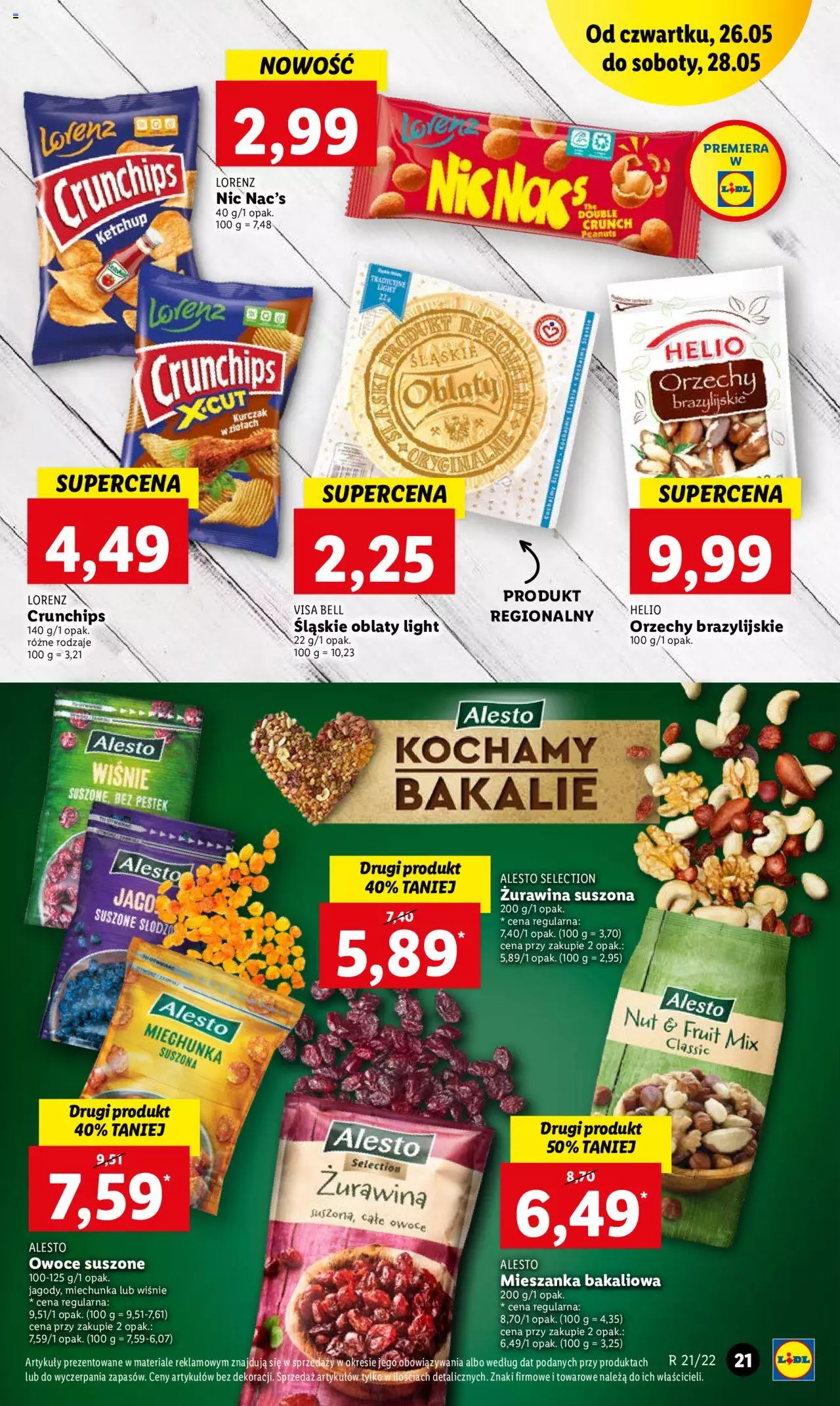 Lidl gazetka ważna od 26.05.2022 do 28.05.2022 strona 21