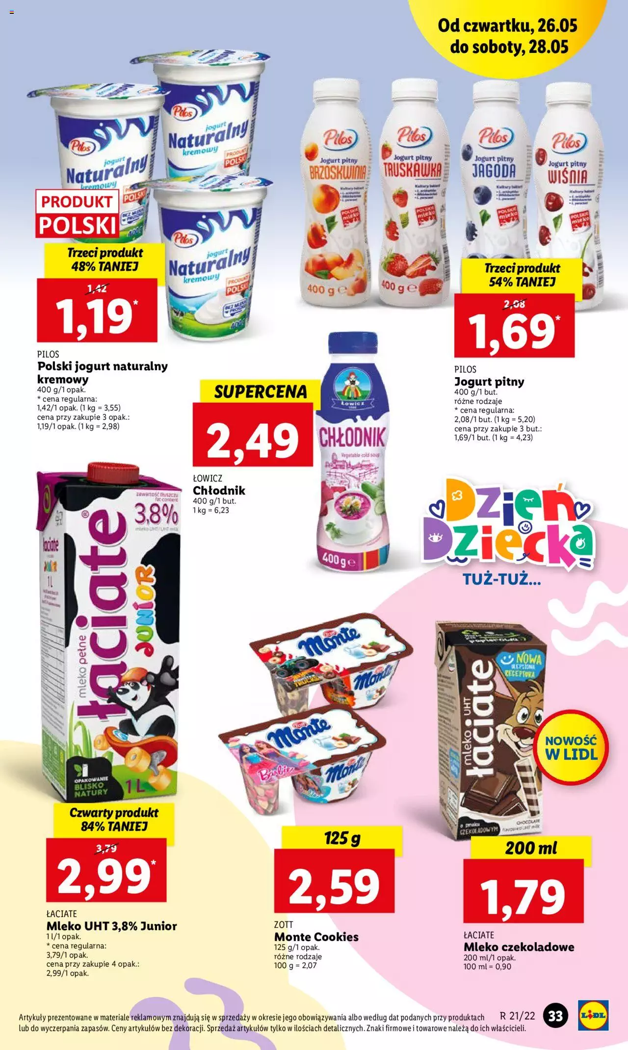 Lidl gazetka ważna od 26.05.2022 do 28.05.2022 strona 33