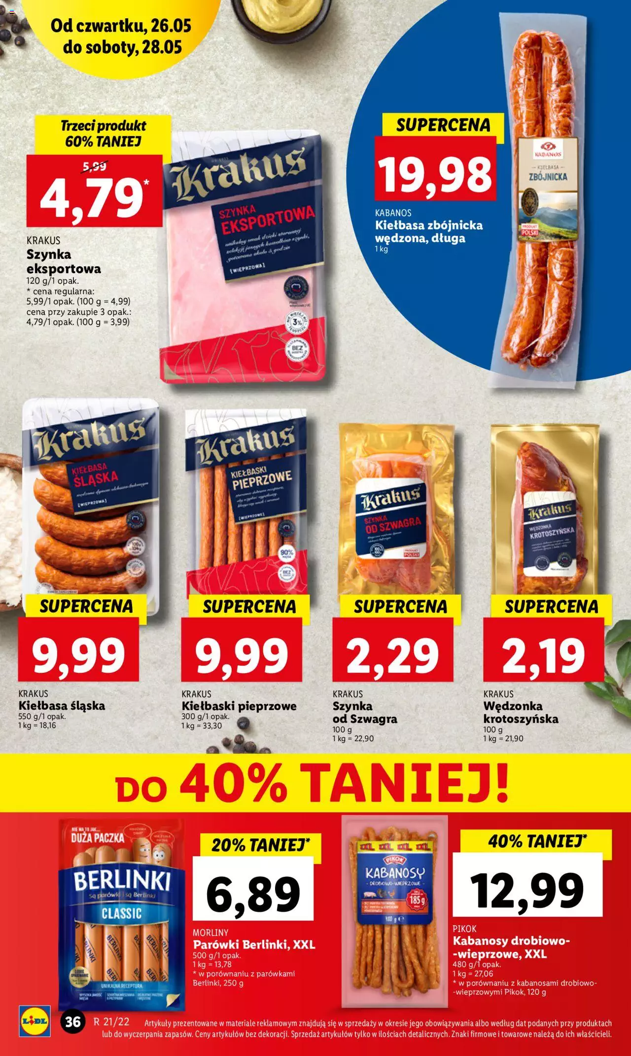 Lidl gazetka ważna od 26.05.2022 do 28.05.2022 strona 36