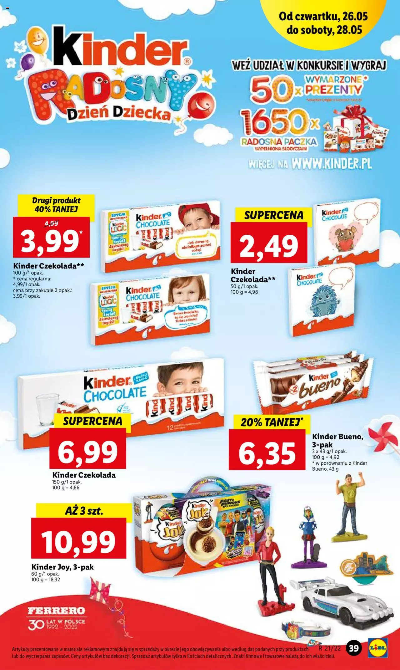 Lidl gazetka ważna od 26.05.2022 do 28.05.2022 strona 39